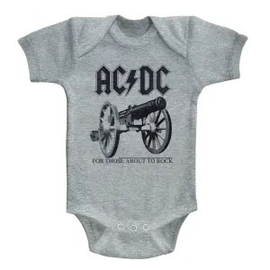 AC/DC About To Rock Again Baby Bodysuit