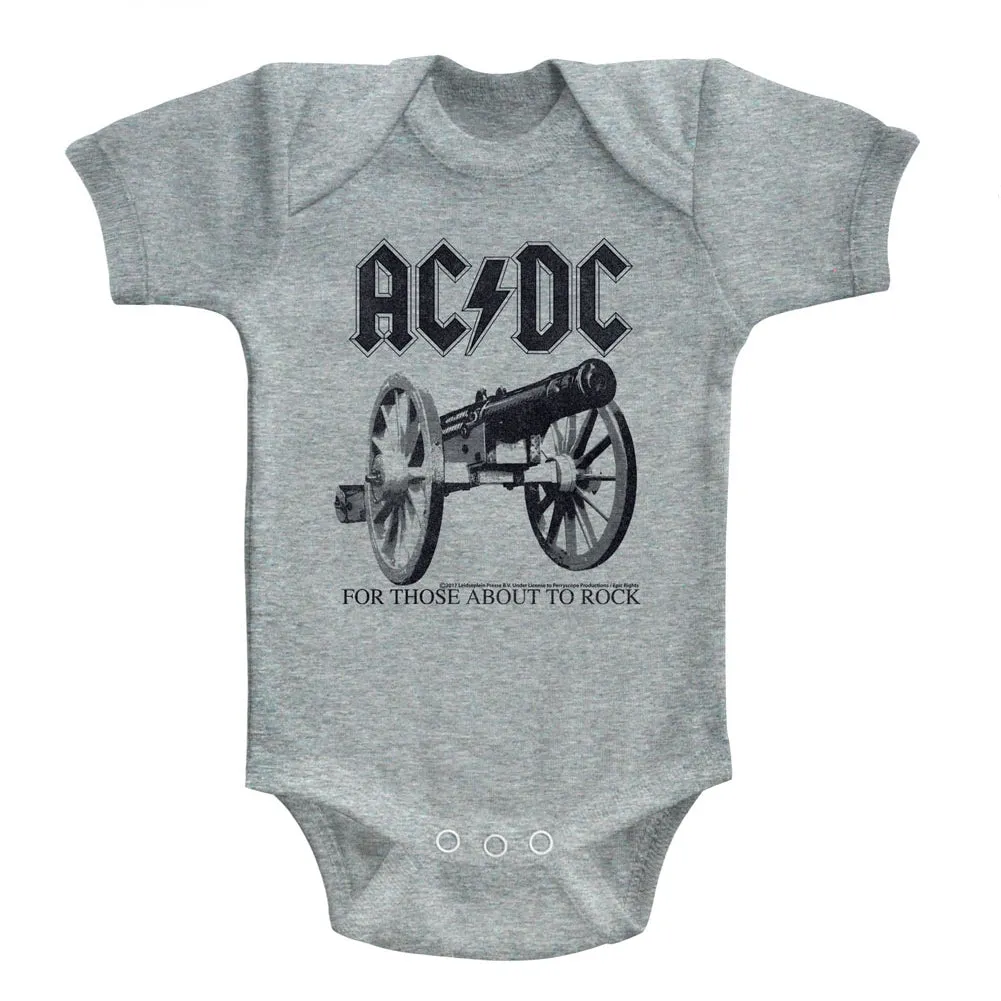 AC/DC About To Rock Again Baby Bodysuit