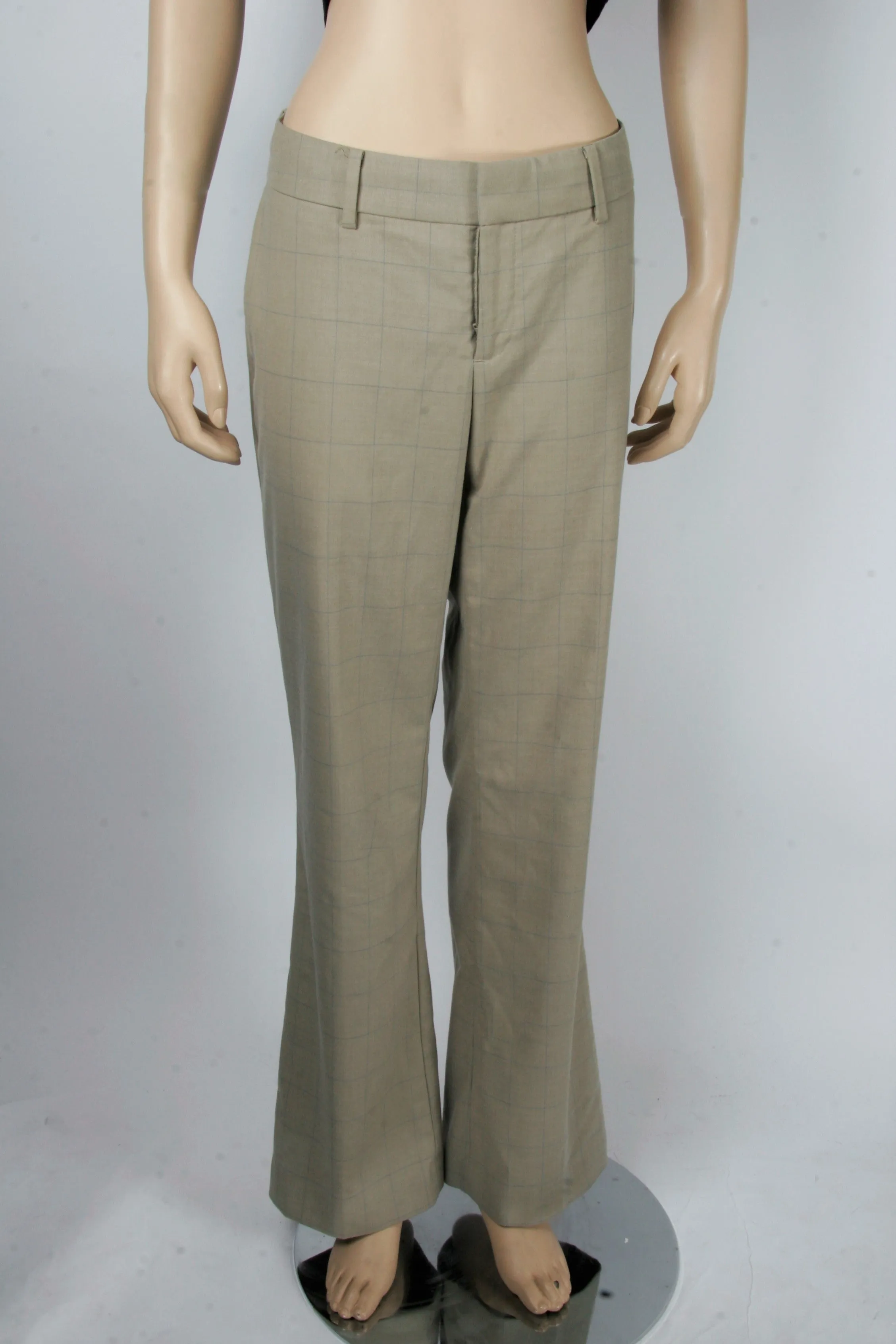 Banana Republic Plaid Martin Fit Dress Pants-Size 6