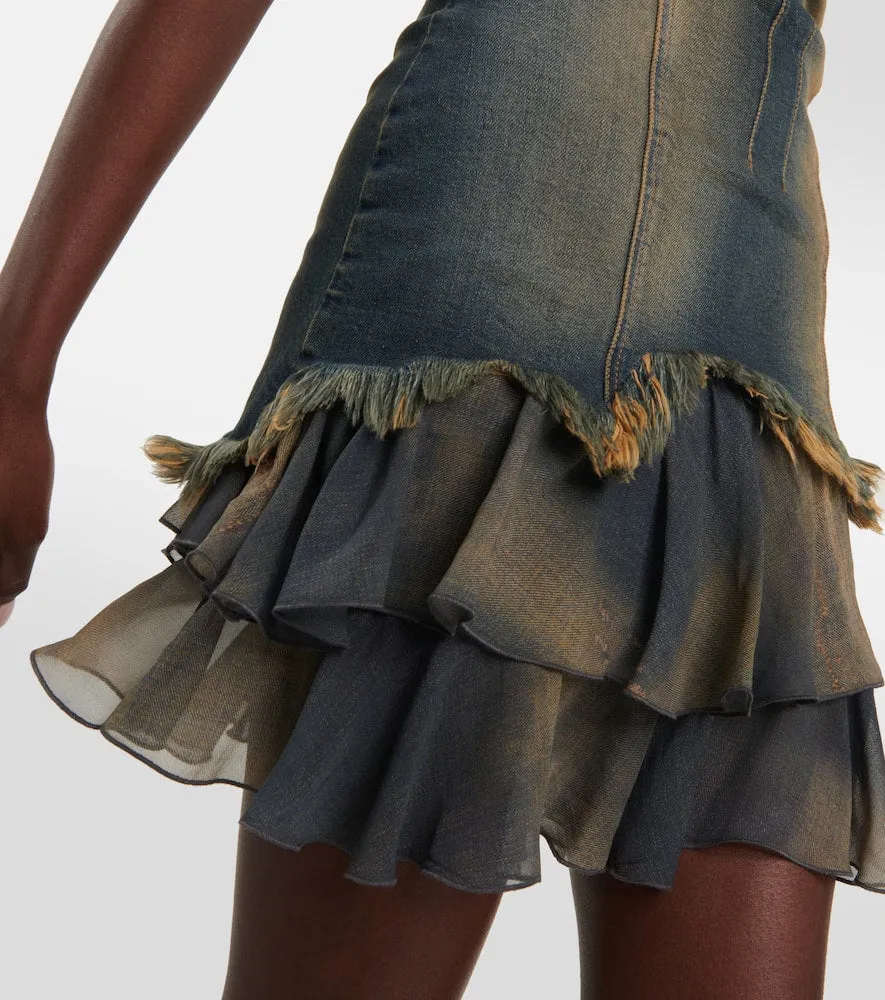 Blumarine Denim minidress
