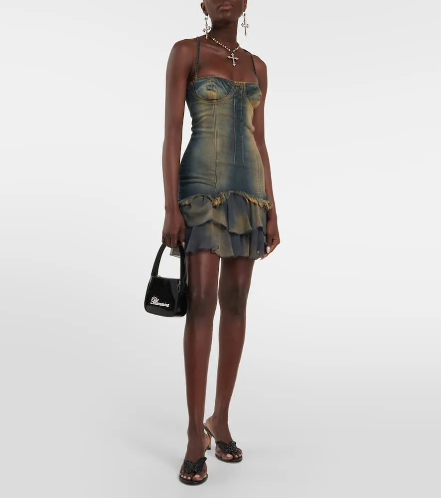 Blumarine Denim minidress