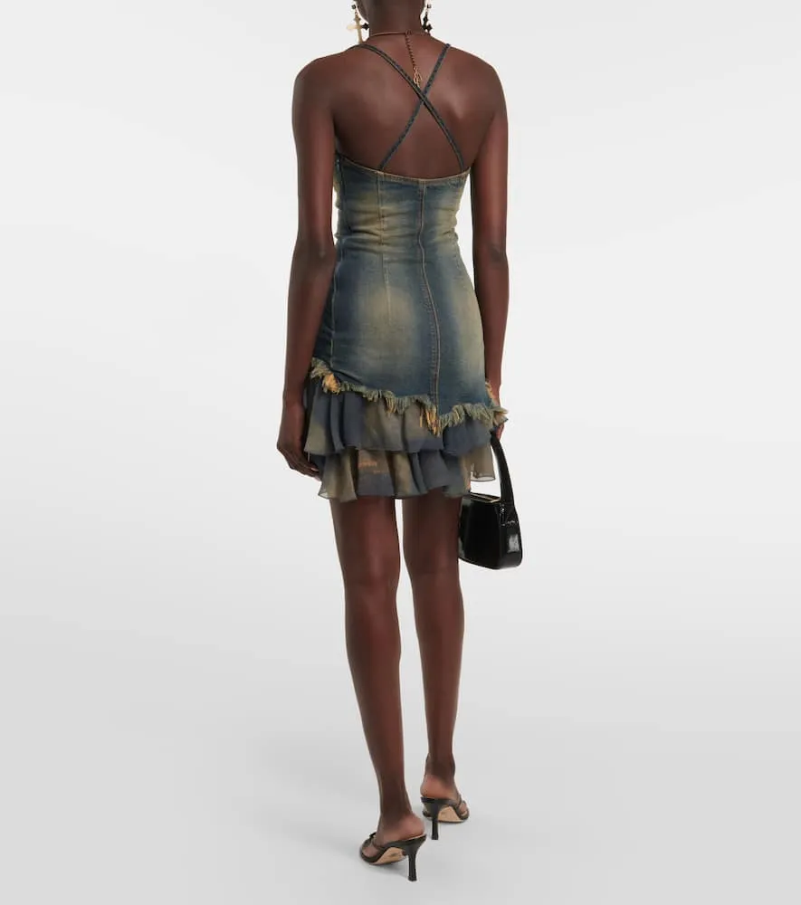 Blumarine Denim minidress