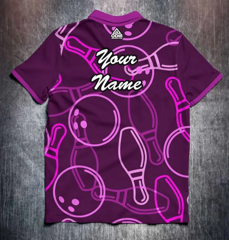 Bowling ball & Pins (Various designs) shirt