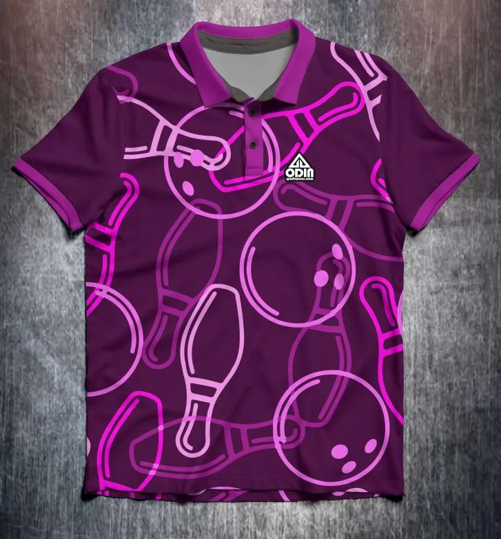 Bowling ball & Pins (Various designs) shirt