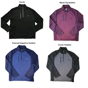 Callaway Men's Quarter-Zip UV Protection Long Sleeve Pullover