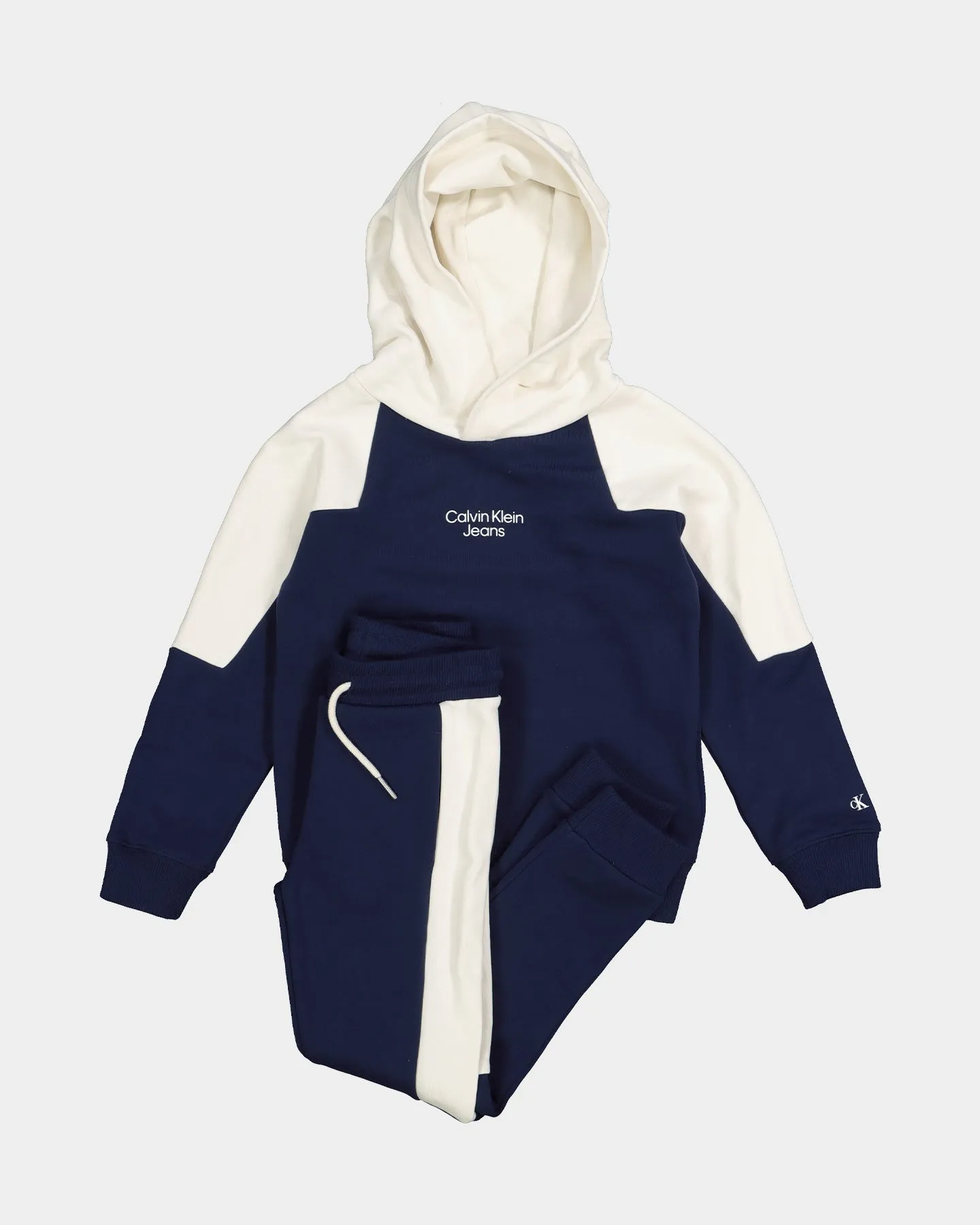 Calvin Klein Kids' Colour Block Stack Logo Set Peacoat