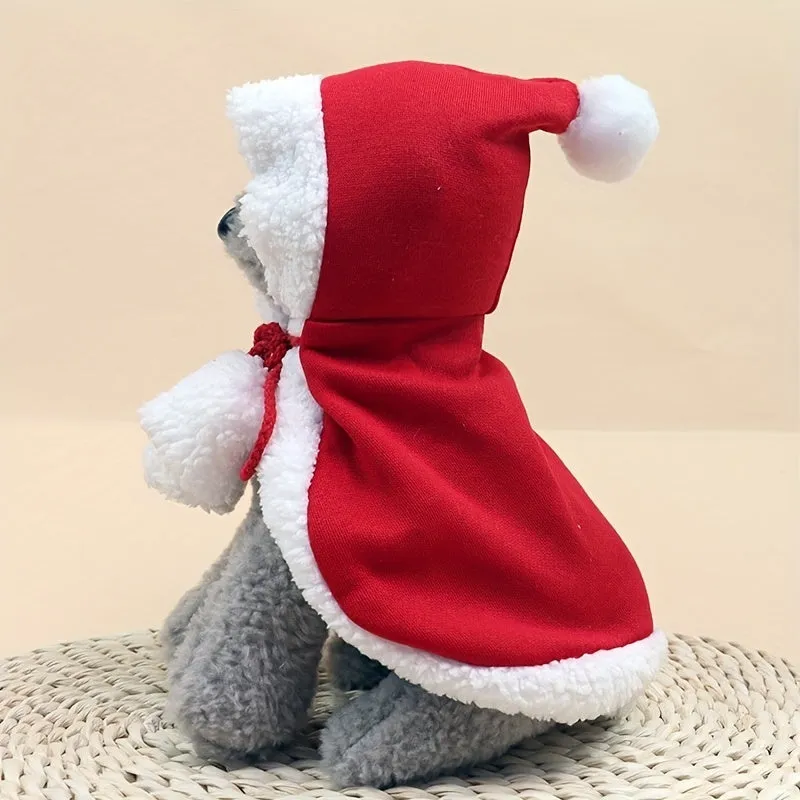 Cat Christmas Outfits Dog Cat Santa Claus Outfit