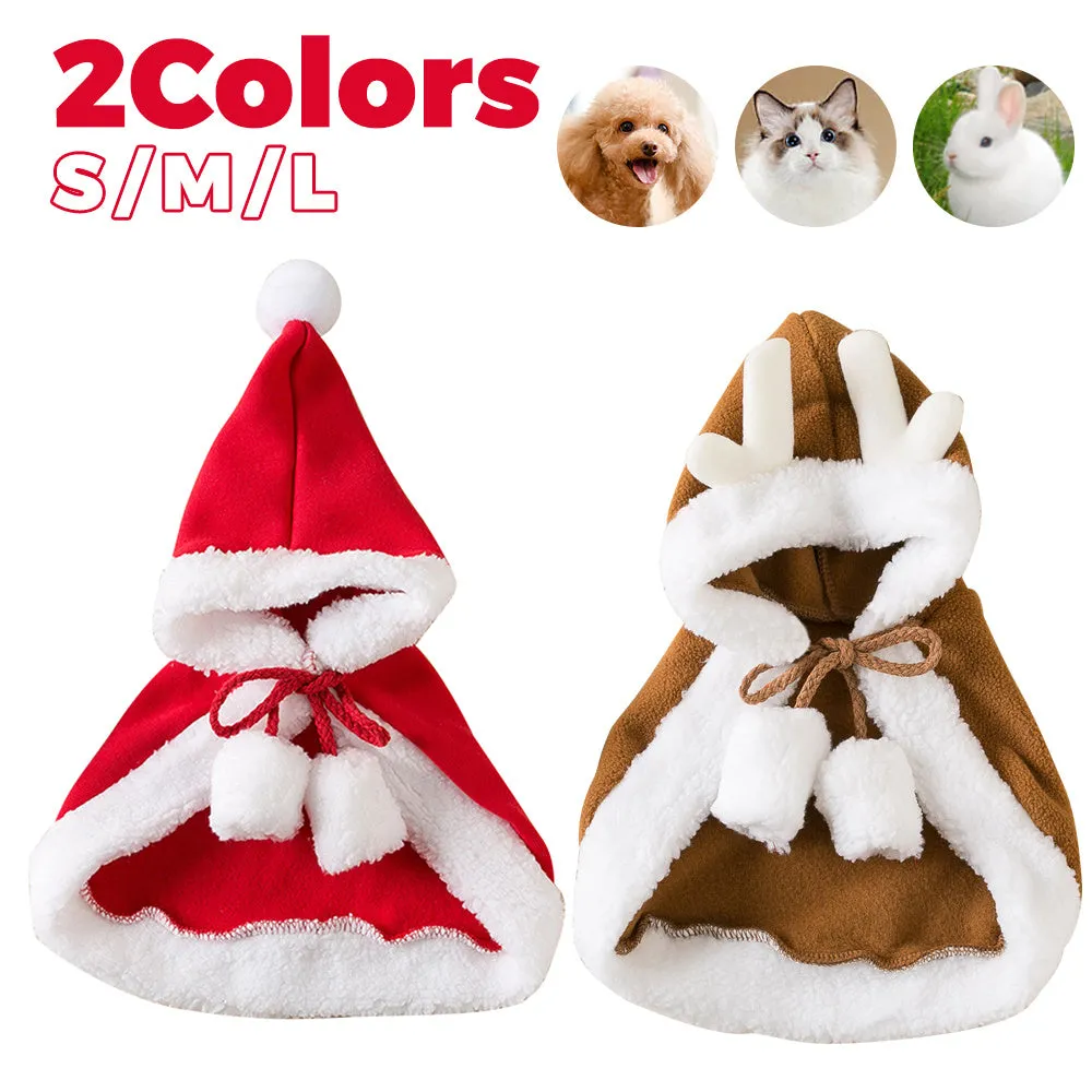 Cat Christmas Outfits Dog Cat Santa Claus Outfit