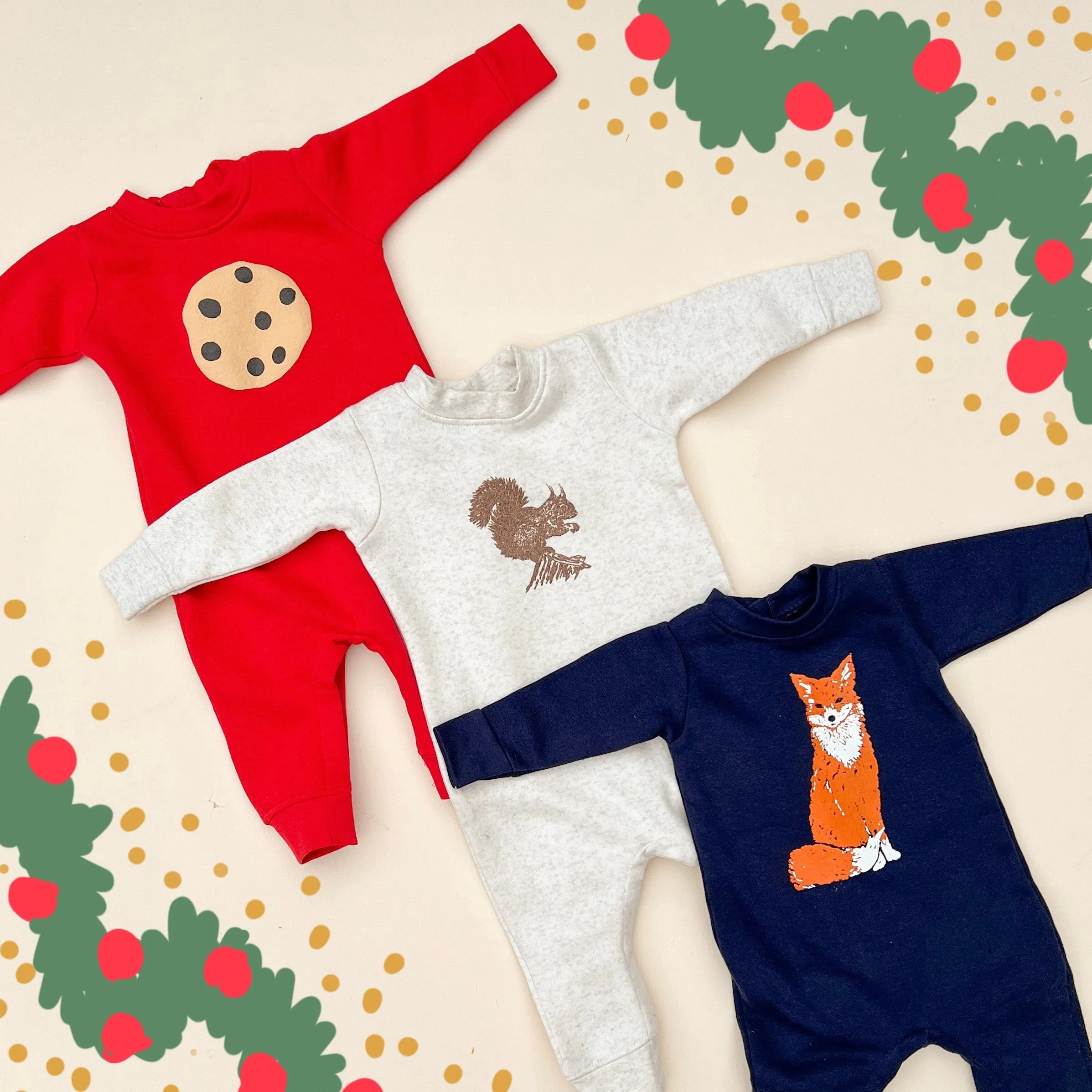 Cookie Fleece Romper