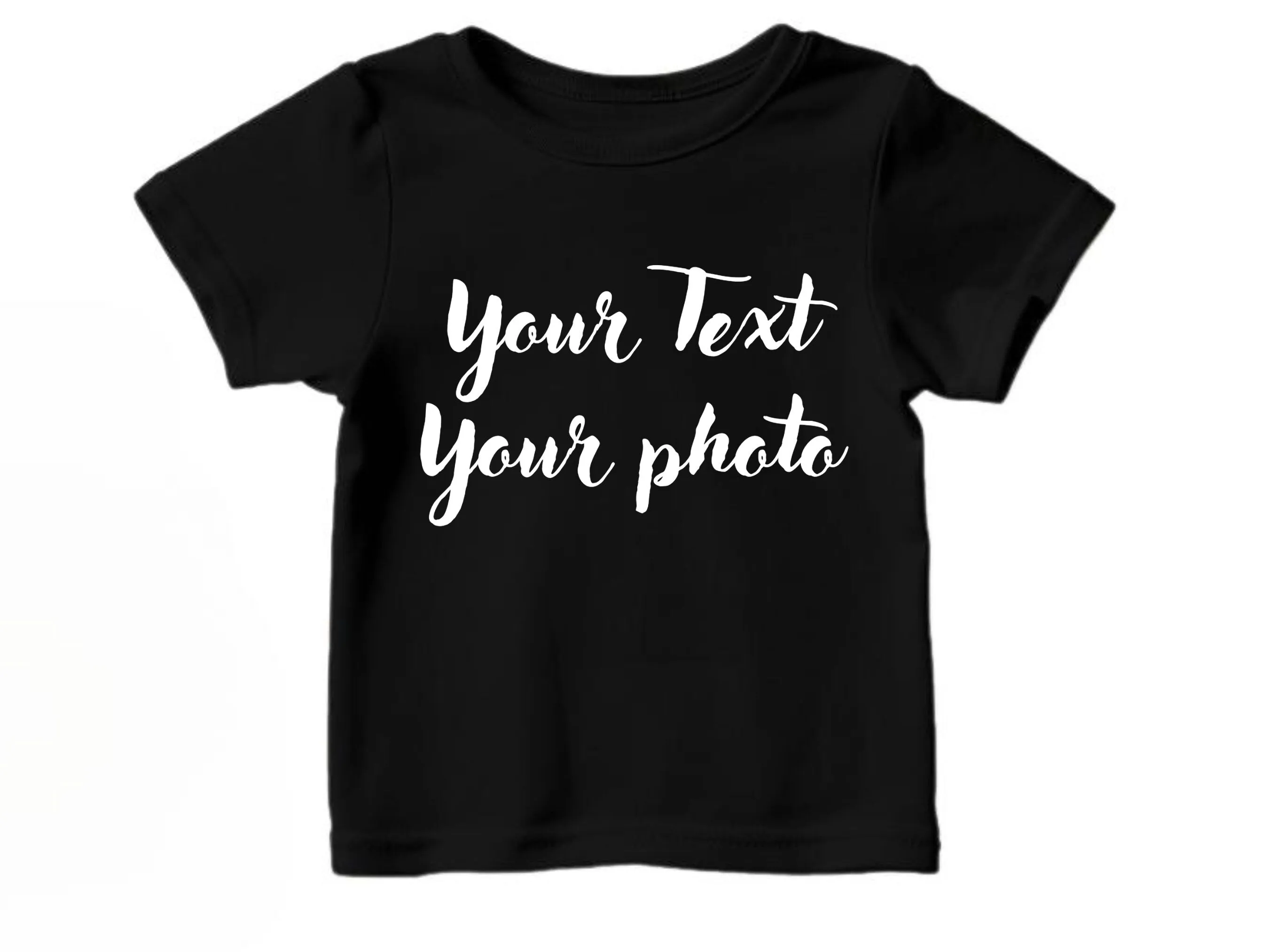Custom T-Shirt Gift For Kids Personalized Kids Shirt Text or Photo Tee for Kids