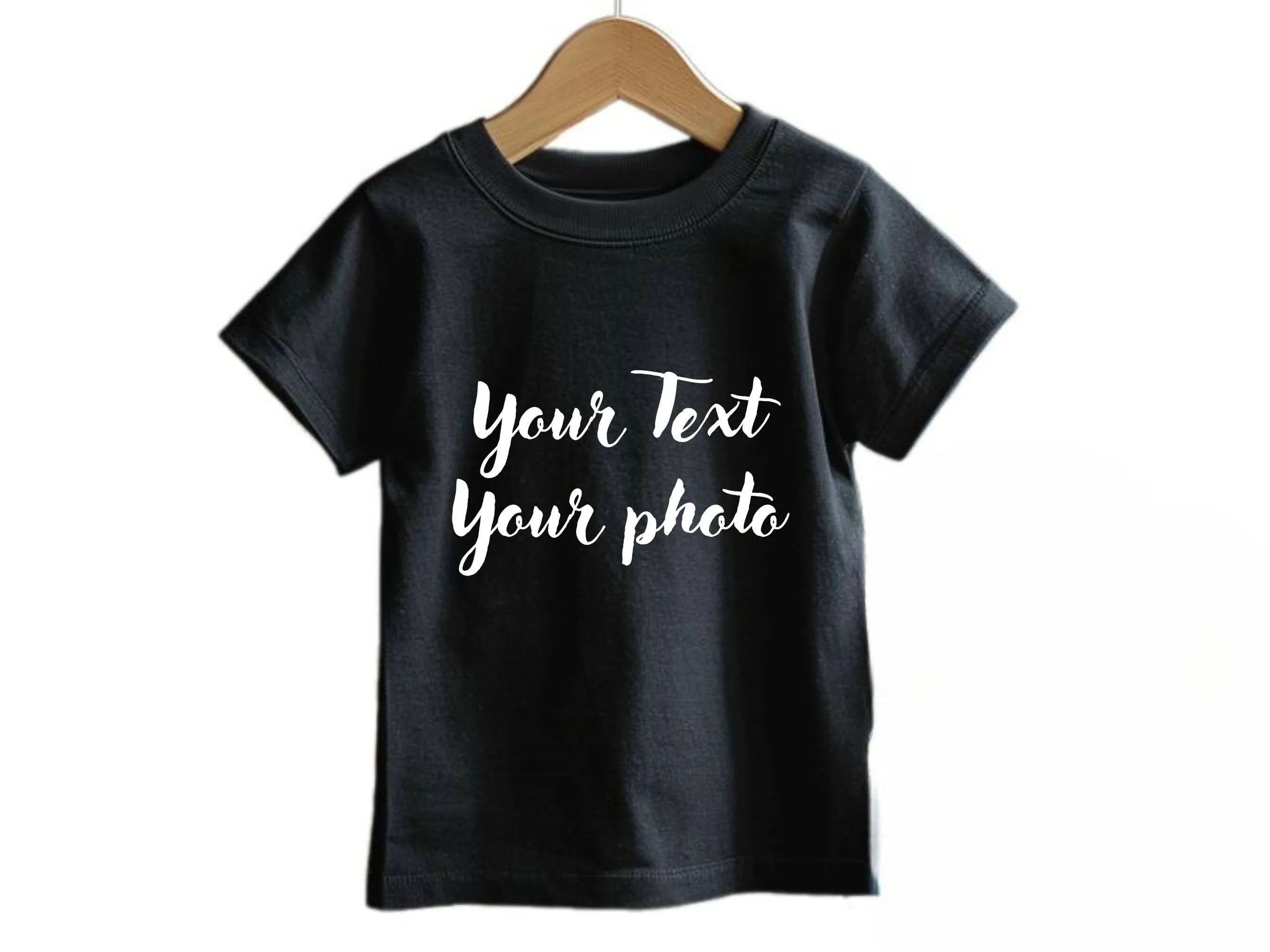 Custom T-Shirt Gift For Kids Personalized Kids Shirt Text or Photo Tee for Kids