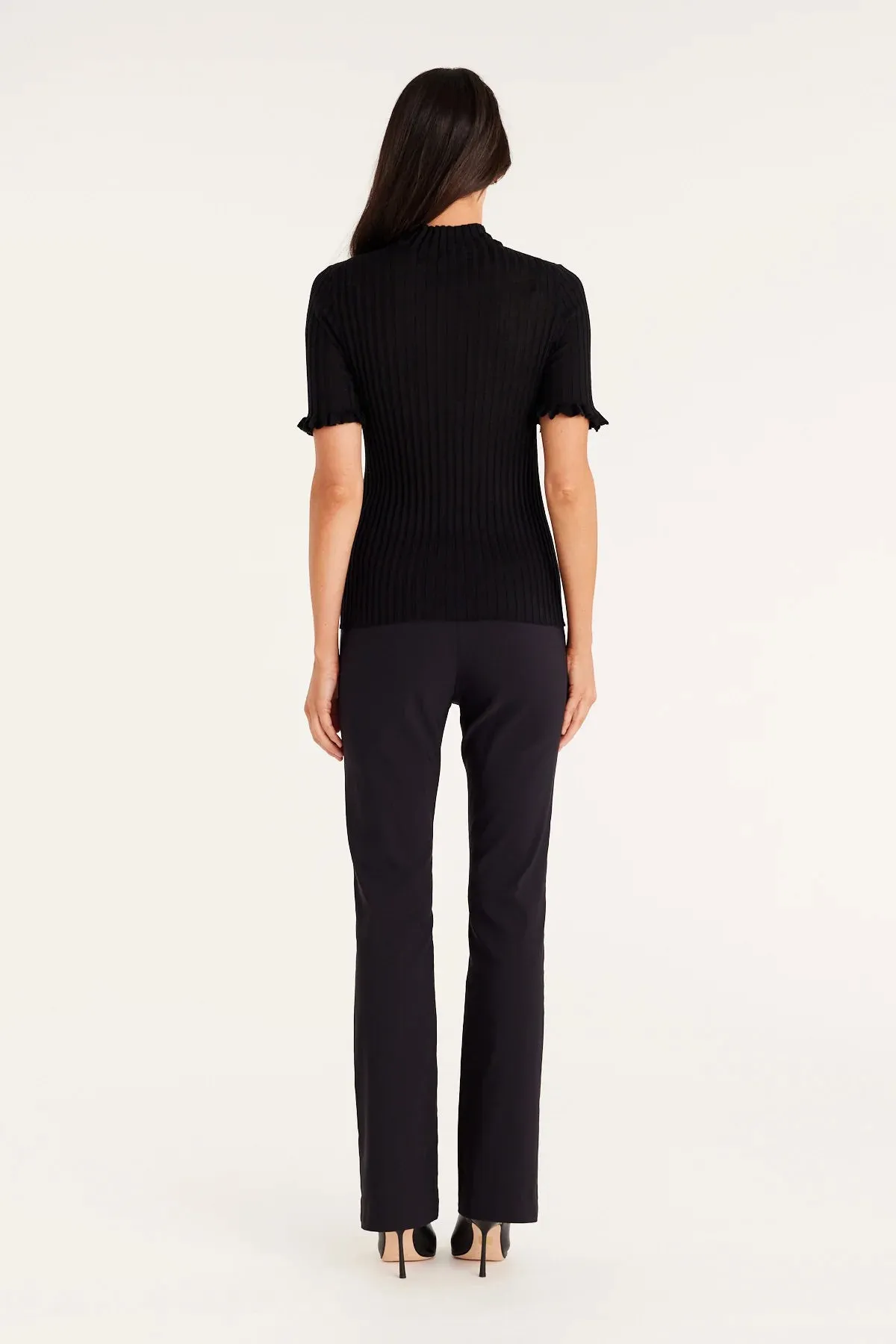 Dana Bootleg Pant | Black