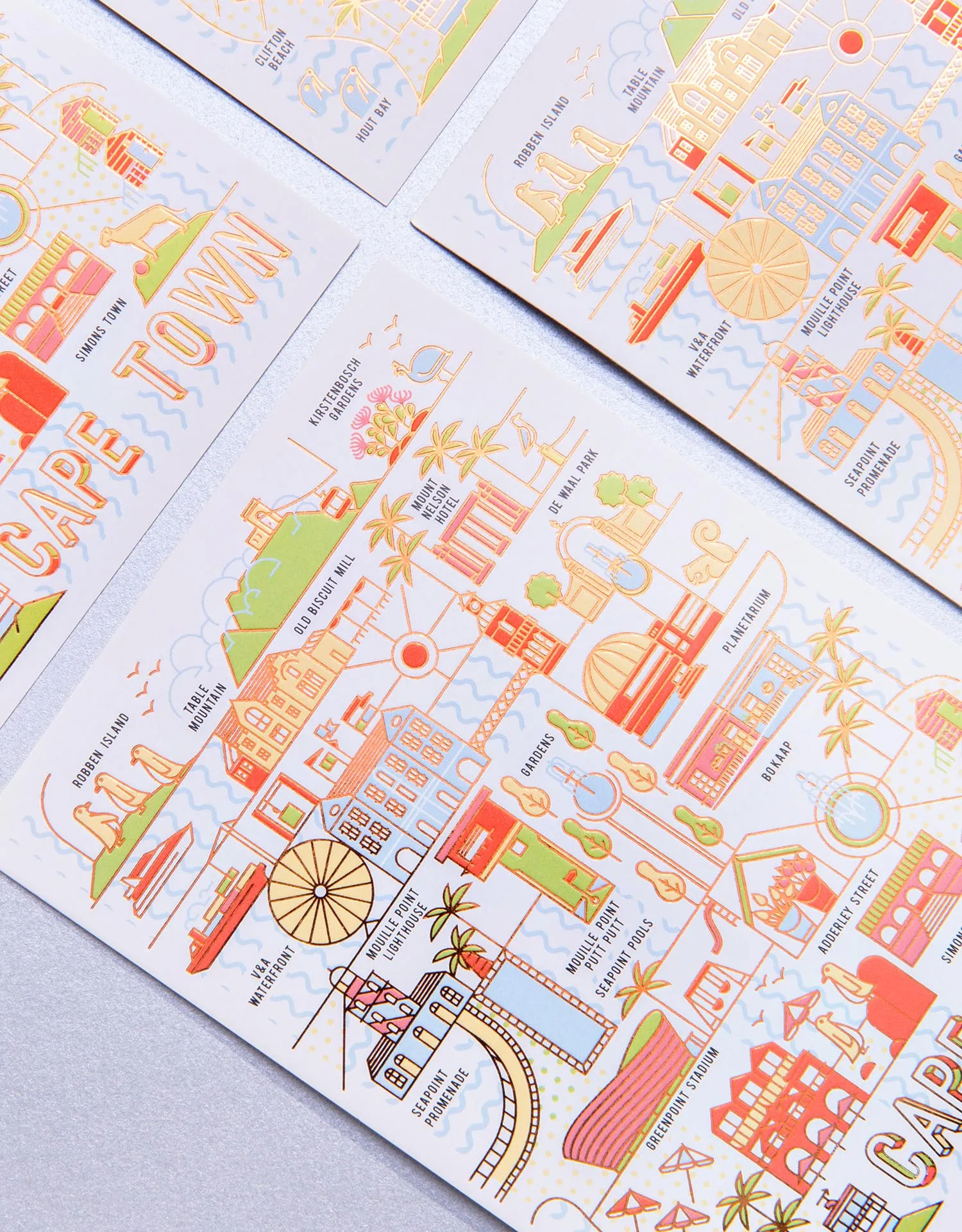 Foiled Post Card