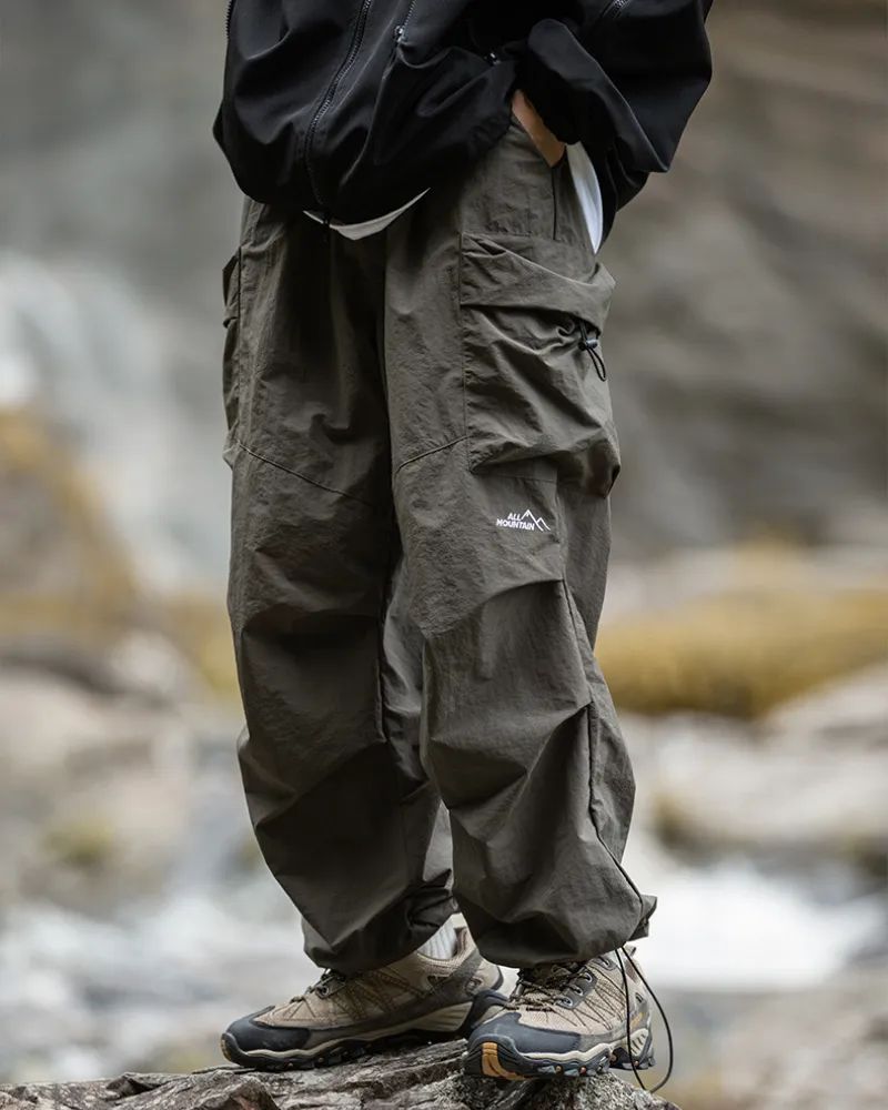 Functional Loose-Fit Outdoor Sports Cargo Pants