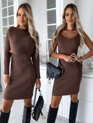 Gina 2-in-1 Sweater Dress | Elegante gebreide dames jurk