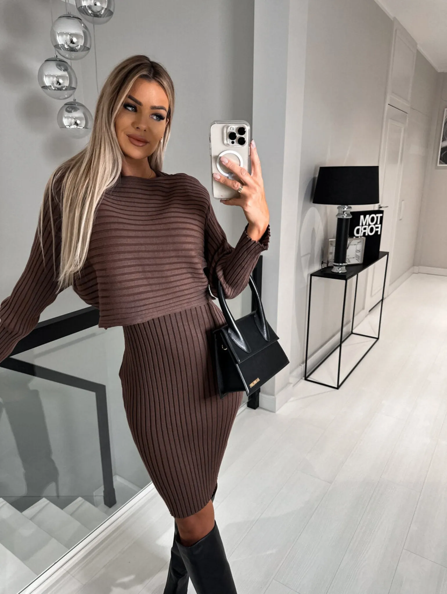 Gina 2-in-1 Sweater Dress | Elegante gebreide dames jurk