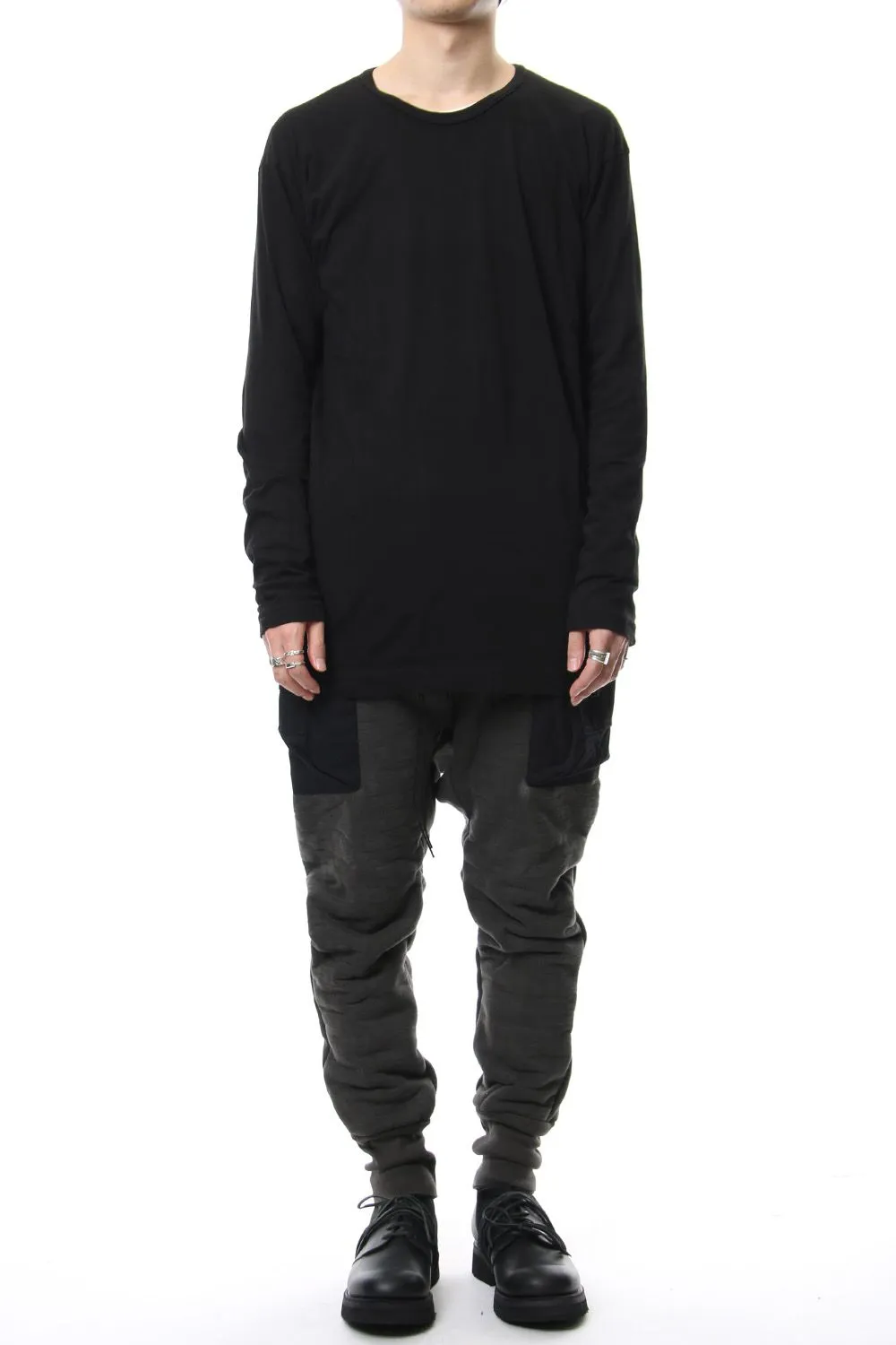 Heavy Pile Boa Pants Ink