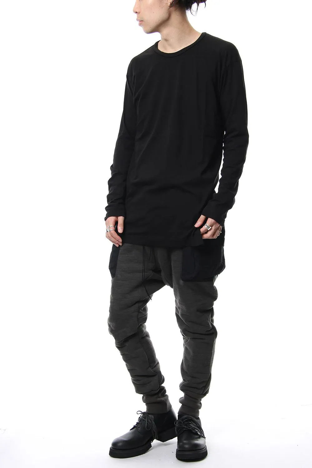 Heavy Pile Boa Pants Ink