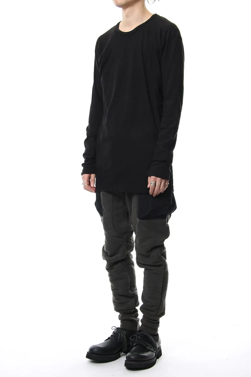 Heavy Pile Boa Pants Ink