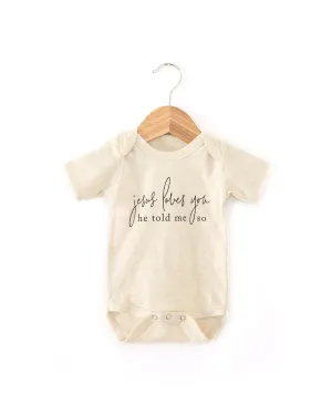 Jesus Loves You Bodysuit