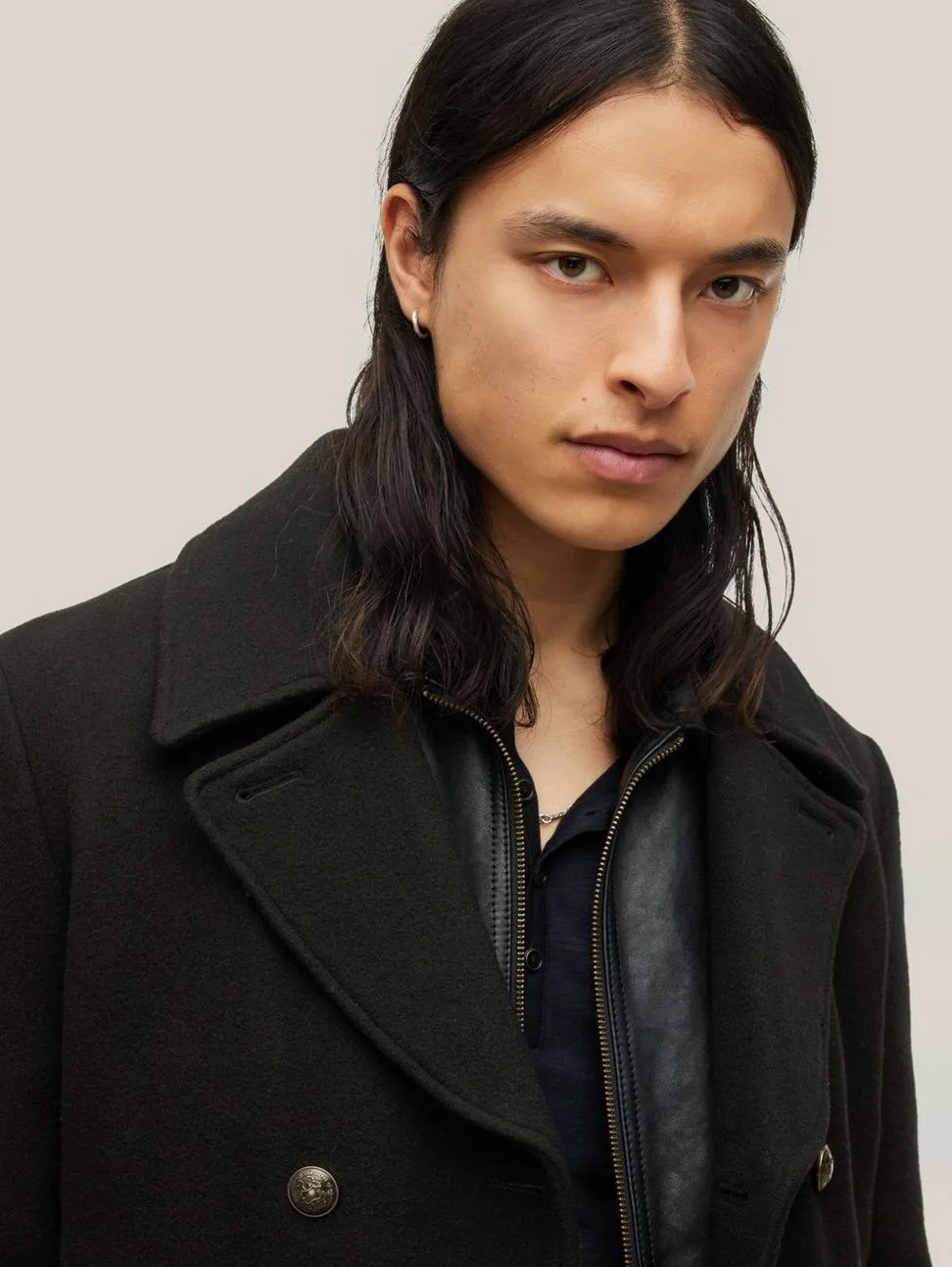 John Varvatos CARLOS Peacoat - Black