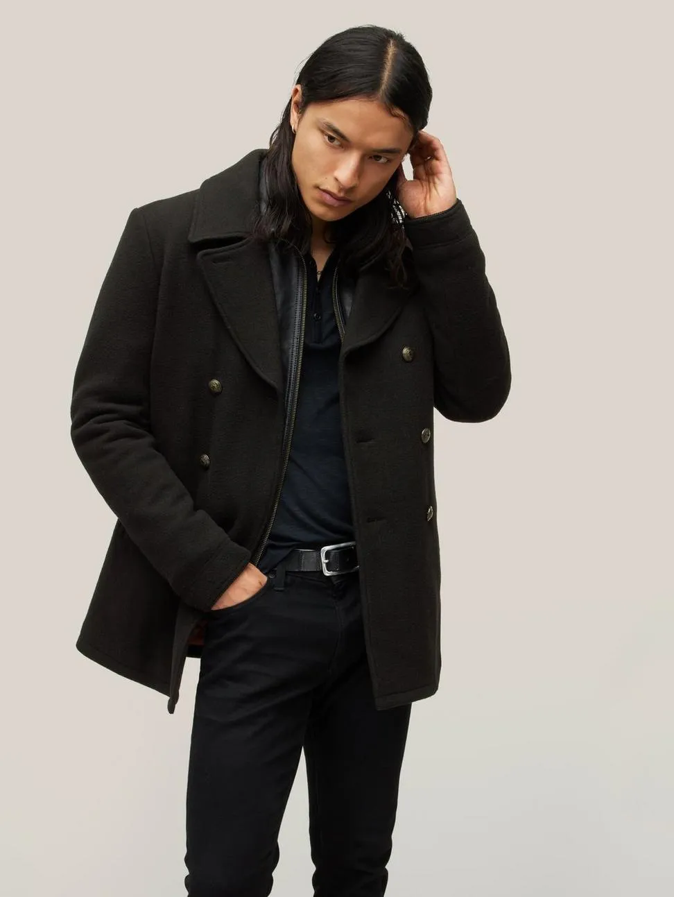John Varvatos CARLOS Peacoat - Black