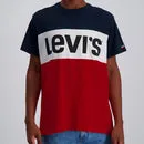 LEVI'S® COLORBLOCK TEE - PEACOAT