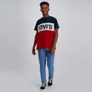 LEVI'S® COLORBLOCK TEE - PEACOAT
