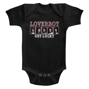 Loverboy Get Lucky Baby Bodysuit