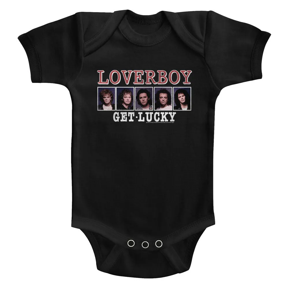 Loverboy Get Lucky Baby Bodysuit