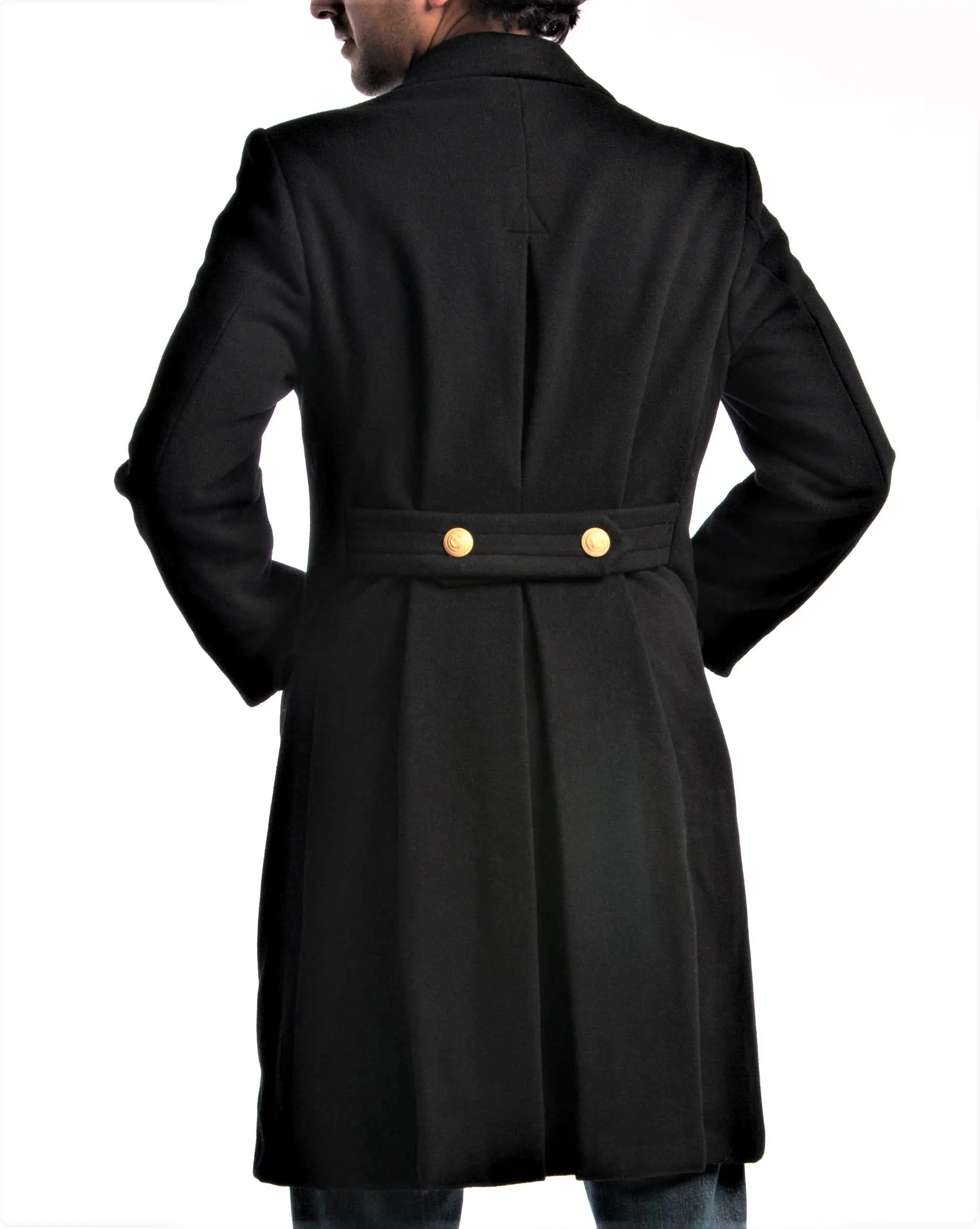 Marina Militare Italian Extreme Navy Blue Bridgecoat/Peacoat