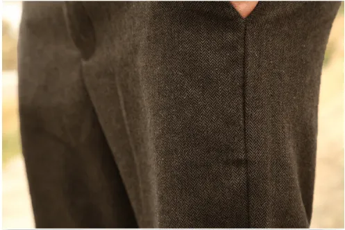 Men's Autumn & Winter Fashion Wool Pants