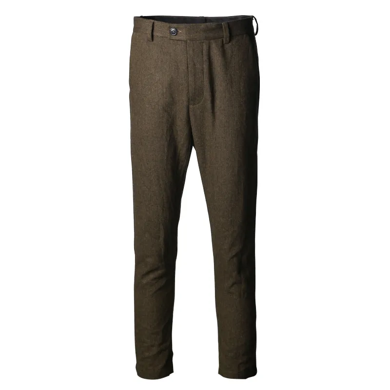 Men's Autumn & Winter Fashion Wool Pants