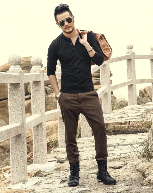 Men's Autumn & Winter Fashion Wool Pants
