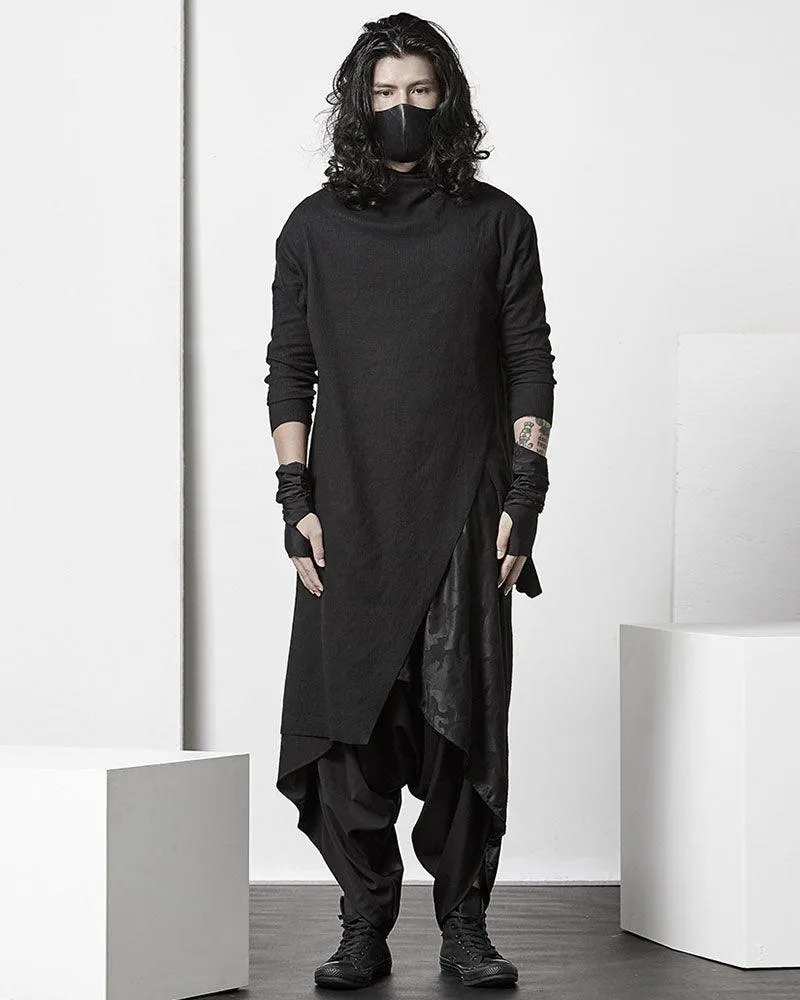 Mens Streetwear Baggy Ninja Pants