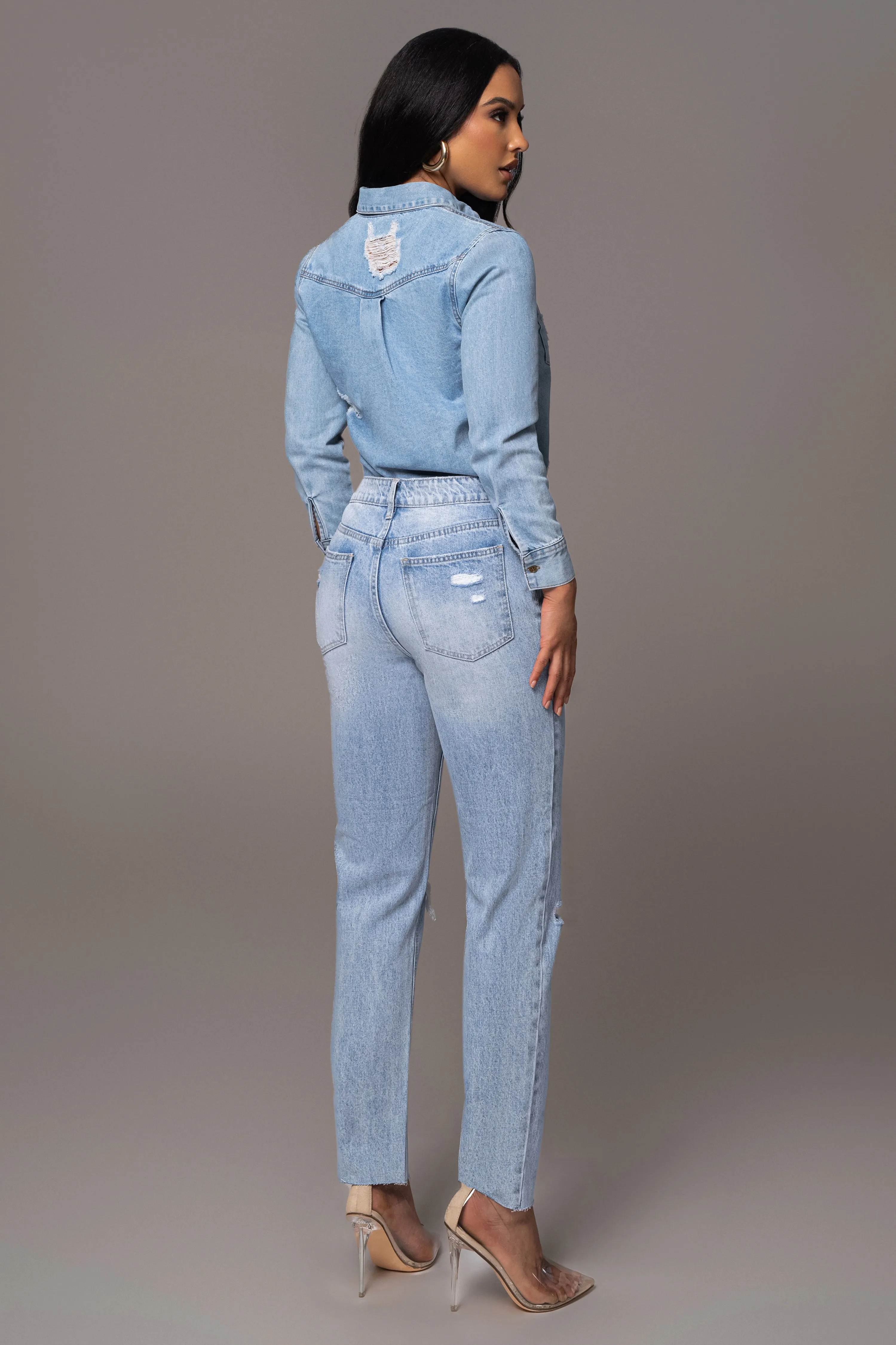 NAT & LIV x JLUXLABEL DENIM SOUTH BAY JEANS
