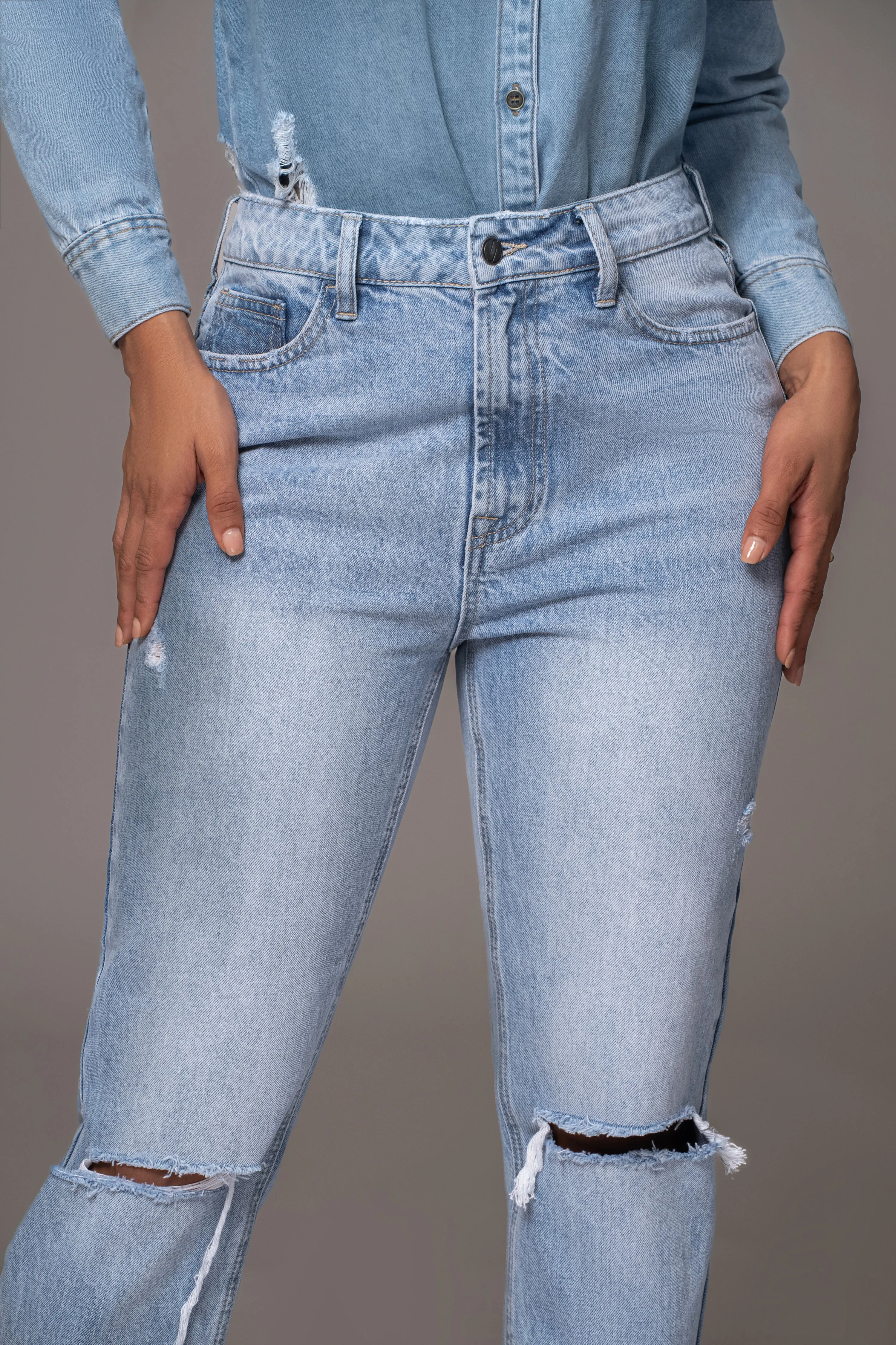 NAT & LIV x JLUXLABEL DENIM SOUTH BAY JEANS