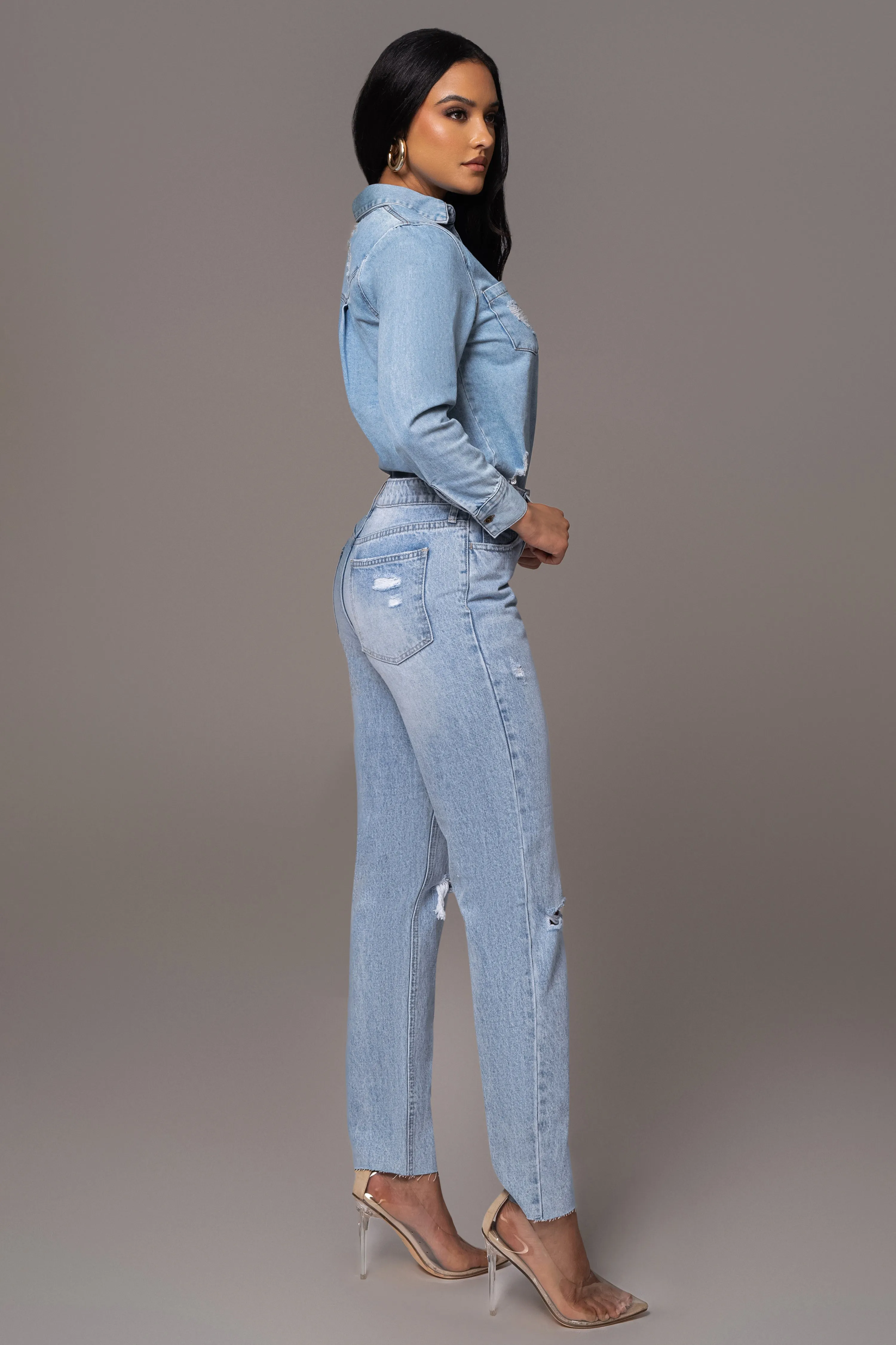 NAT & LIV x JLUXLABEL DENIM SOUTH BAY JEANS