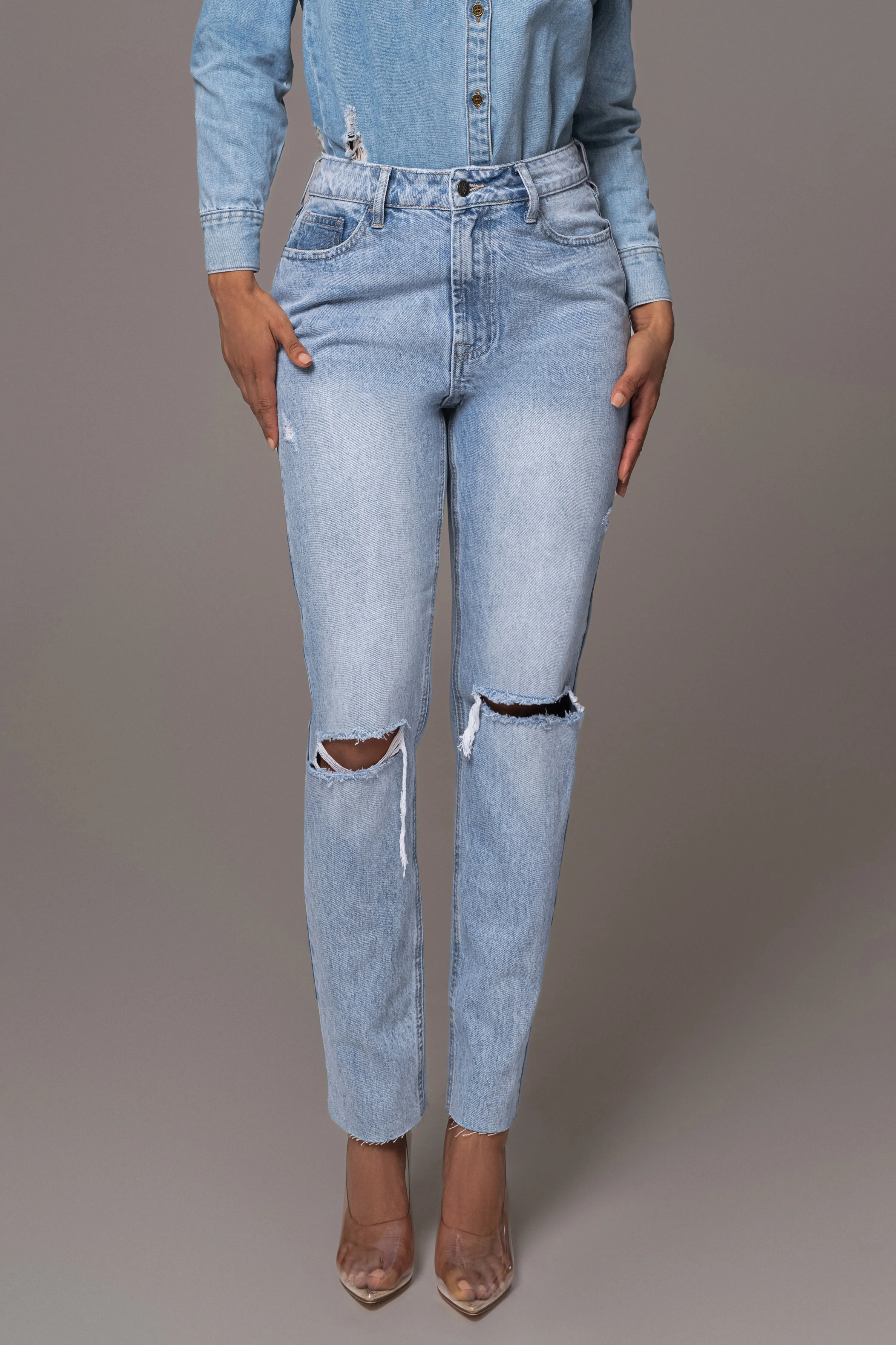 NAT & LIV x JLUXLABEL DENIM SOUTH BAY JEANS