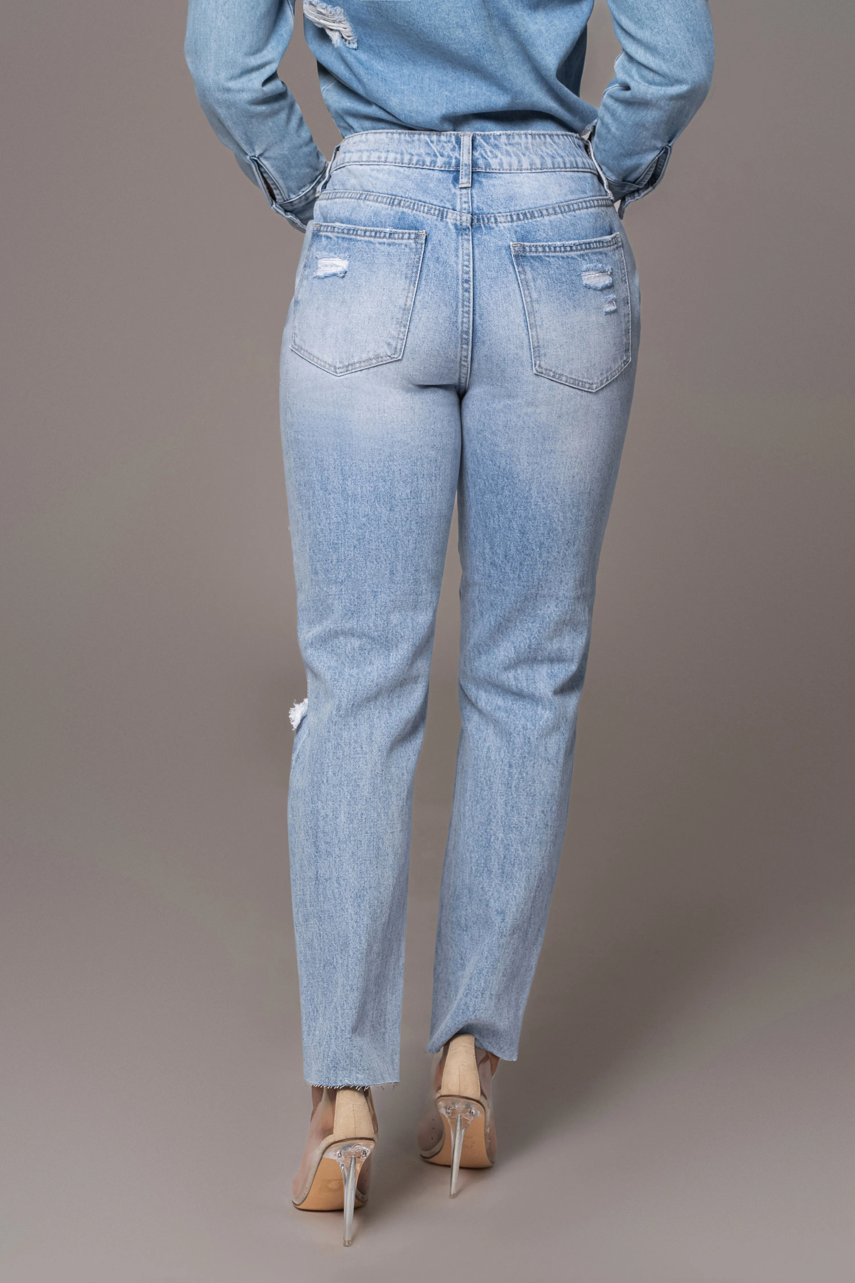 NAT & LIV x JLUXLABEL DENIM SOUTH BAY JEANS