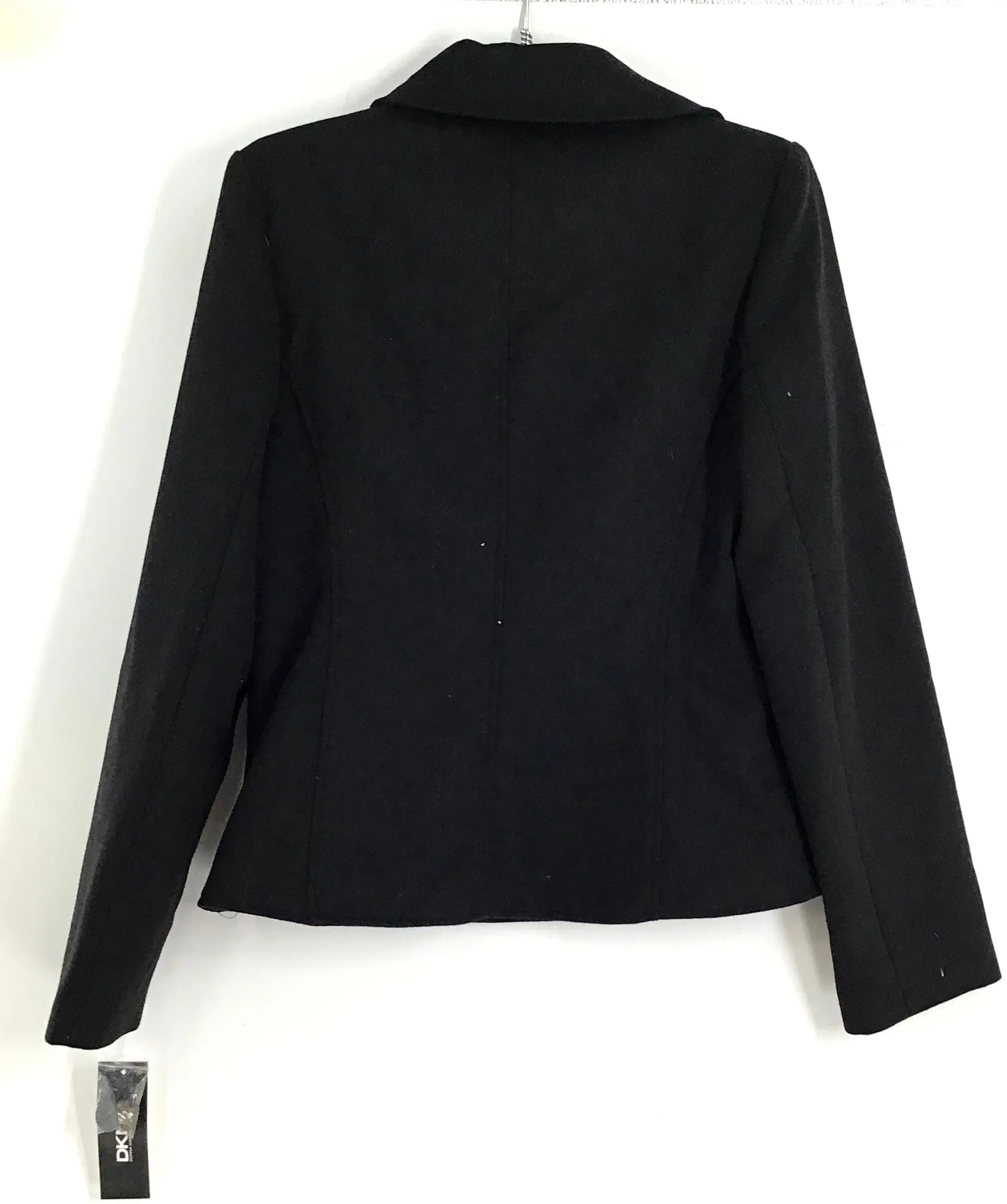 NWT DKNY Women's Black Peacoat - Size M