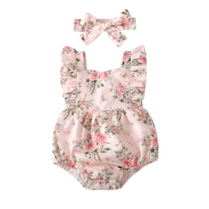Peach Blossom Romper