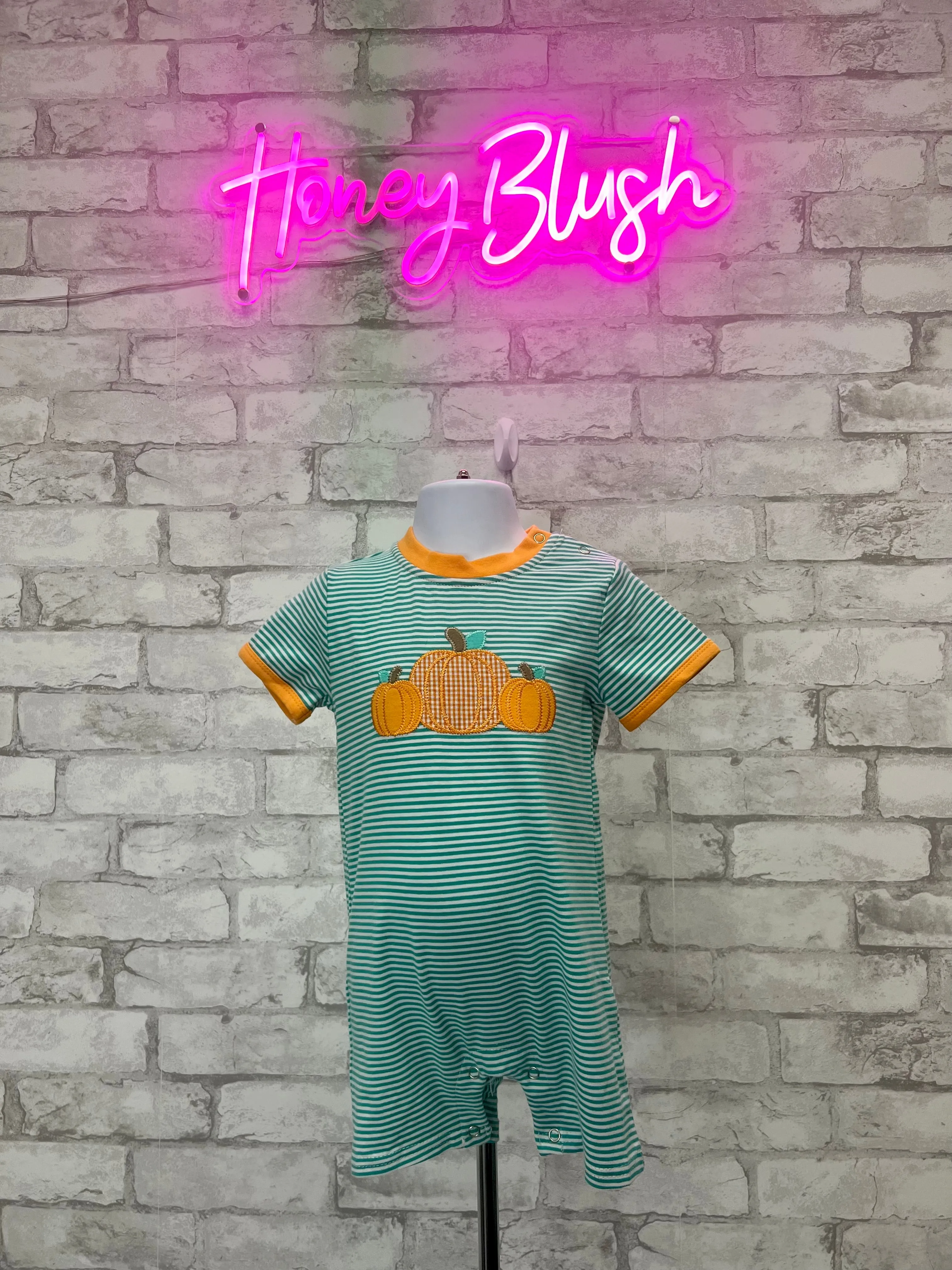 Pumpkin Trio Romper