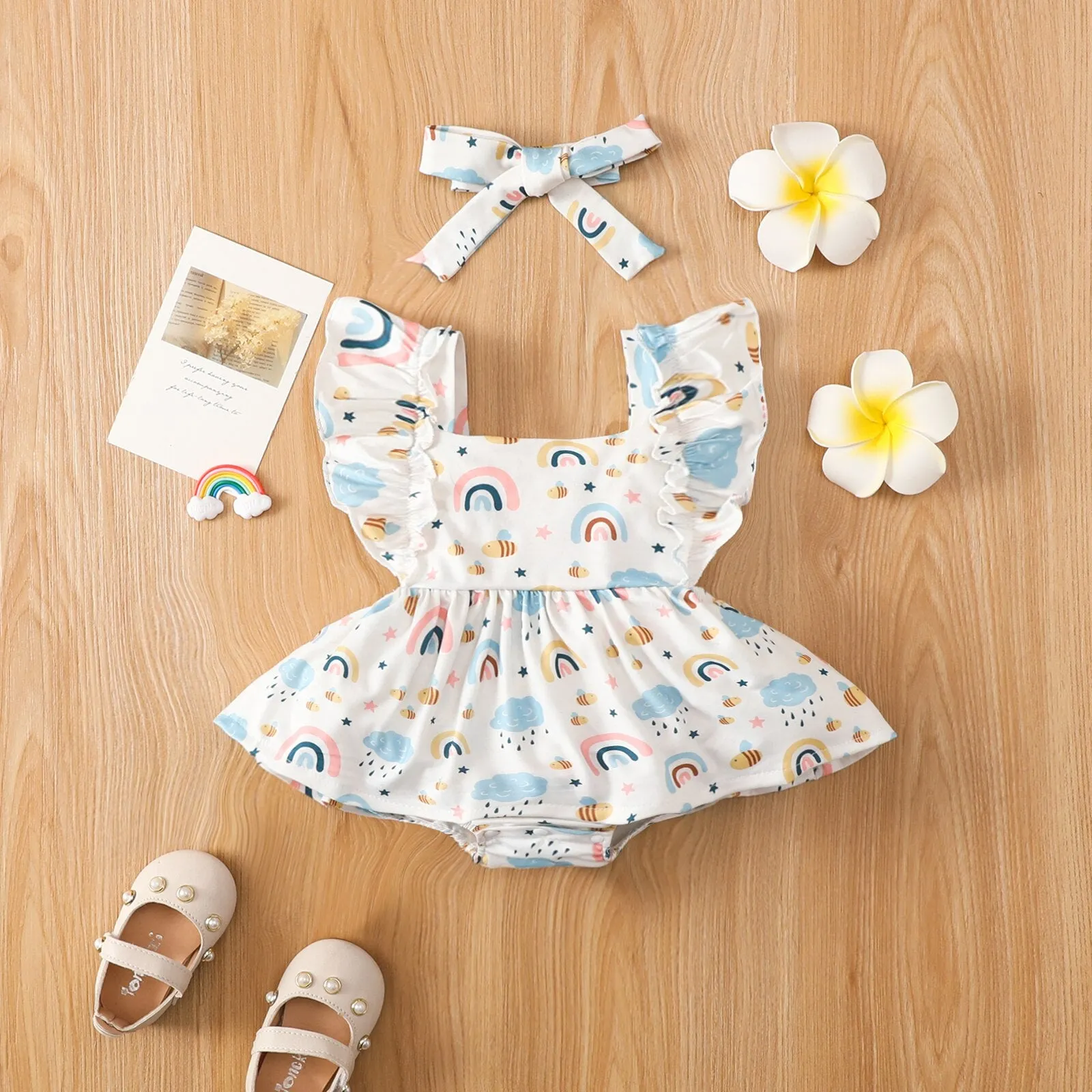 Rainbow Tutu Romper