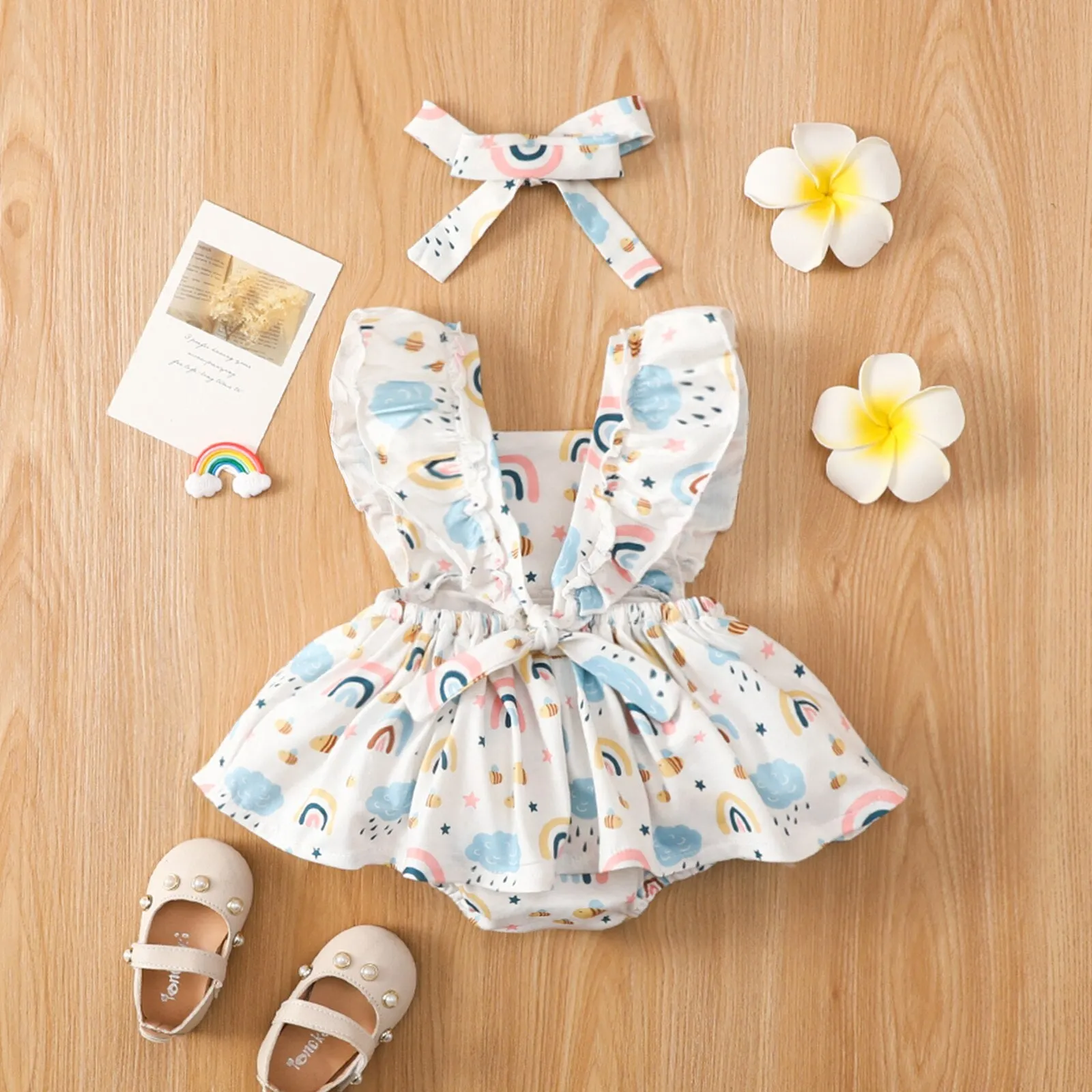 Rainbow Tutu Romper