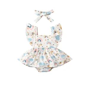 Rainbow Tutu Romper