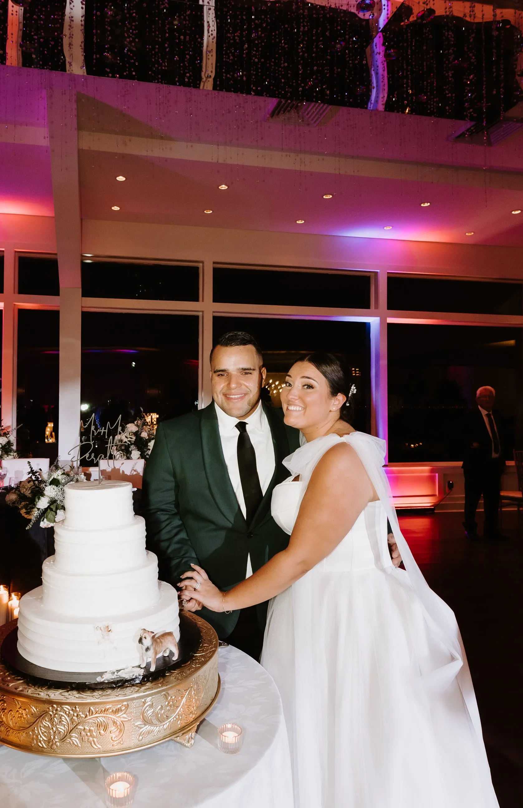 Removable Tulle Shoulder Bows for Wedding Reception