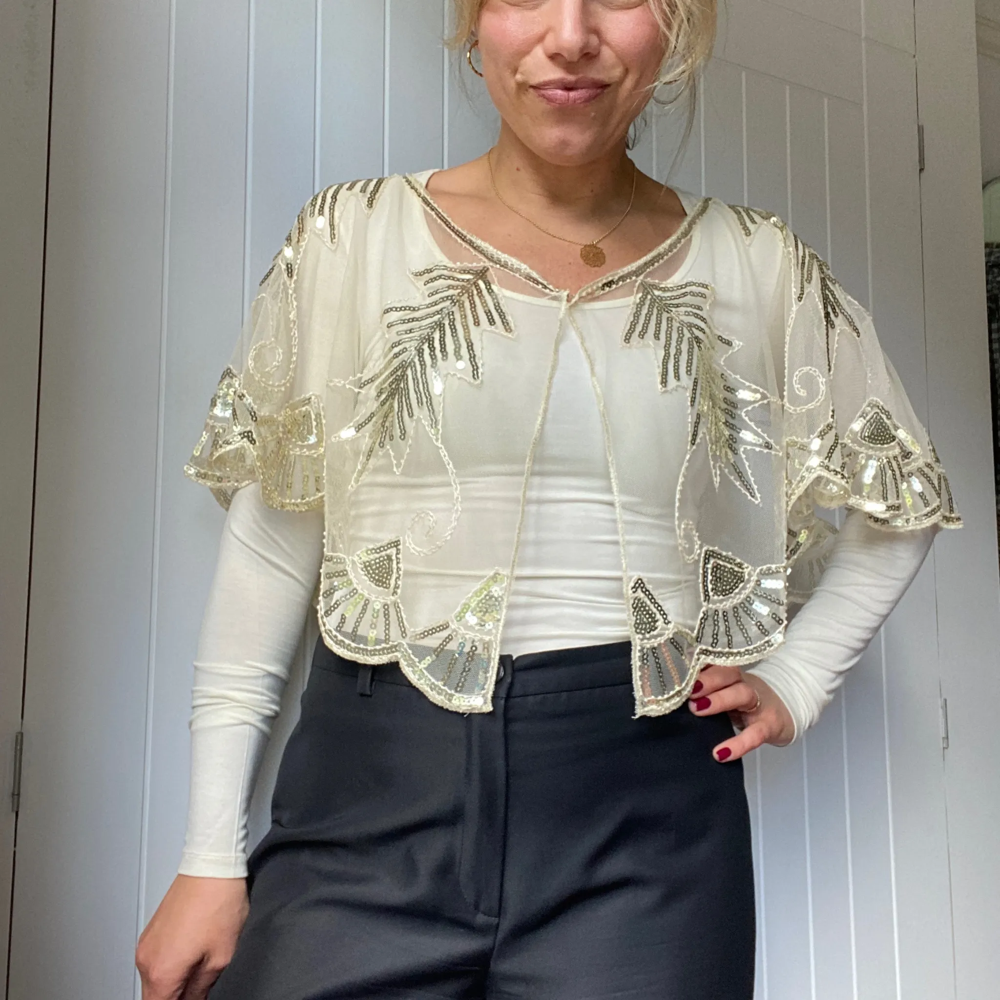 Sequin & Beaded capes