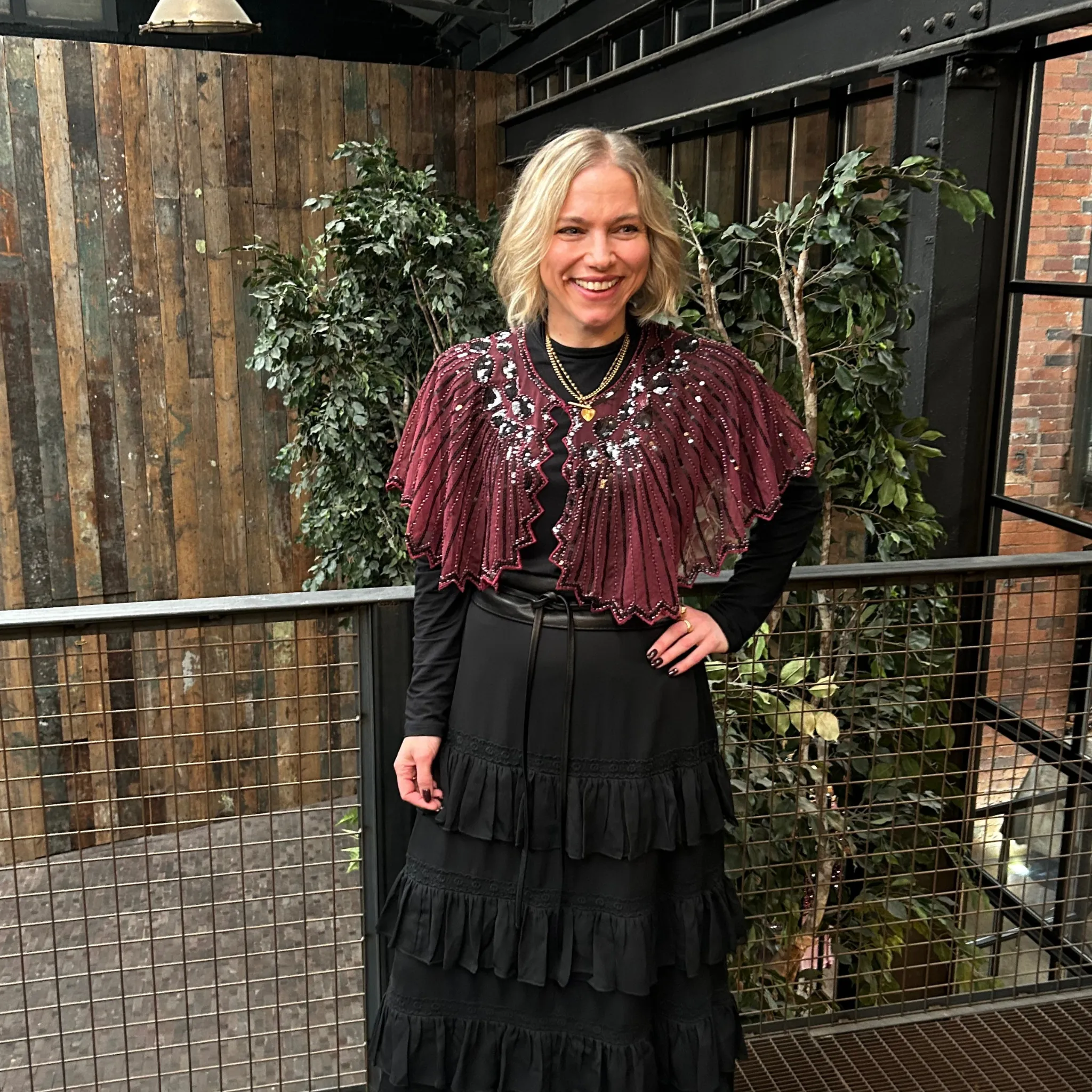 Sequin & Beaded capes