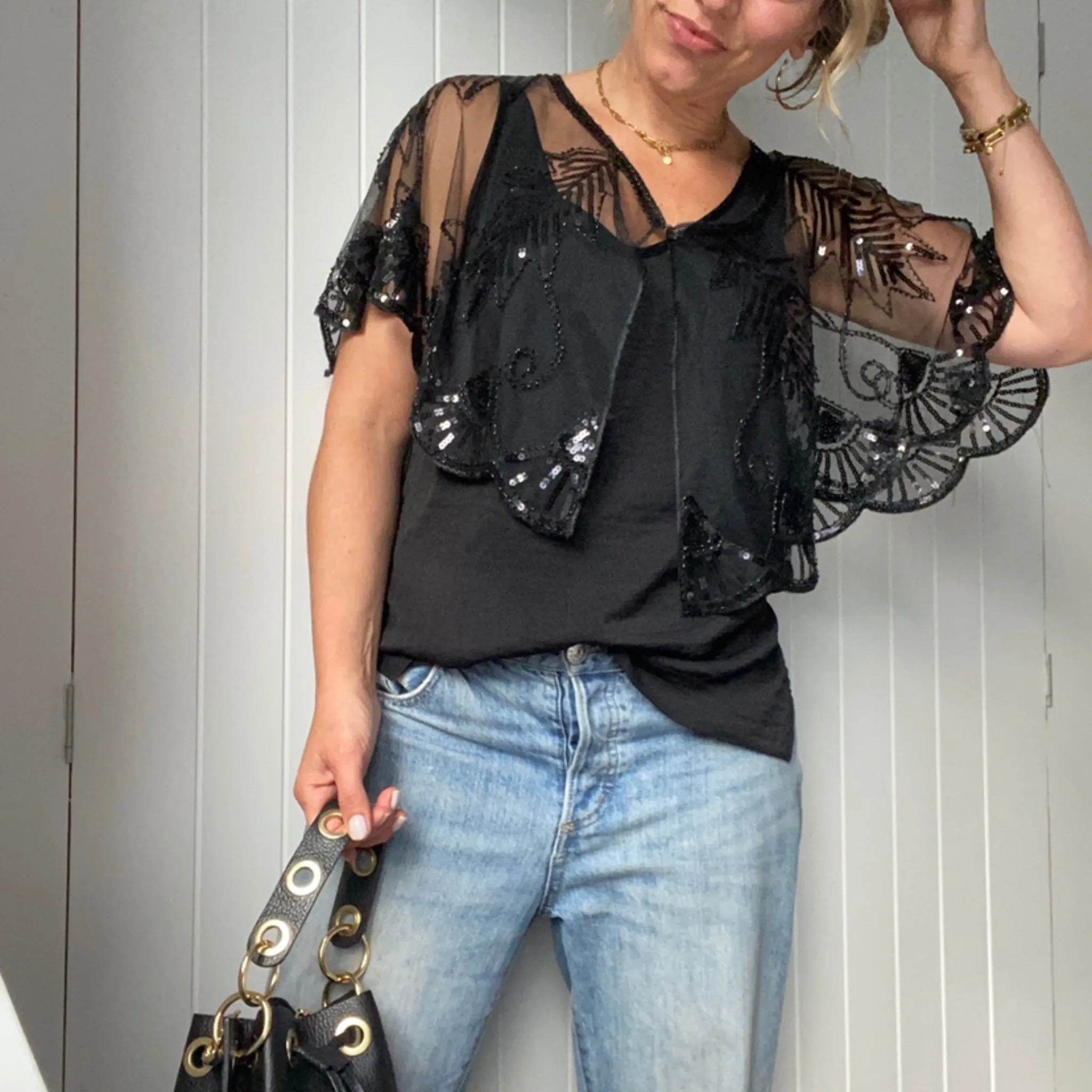 Sequin & Beaded capes
